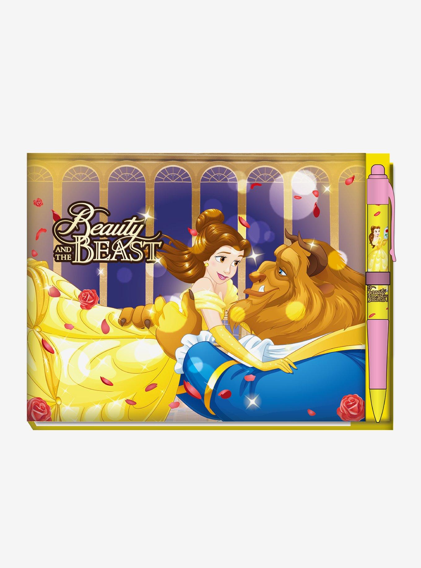 Disney Beauty And The Beast Autograph Book & Pen Set, , hi-res