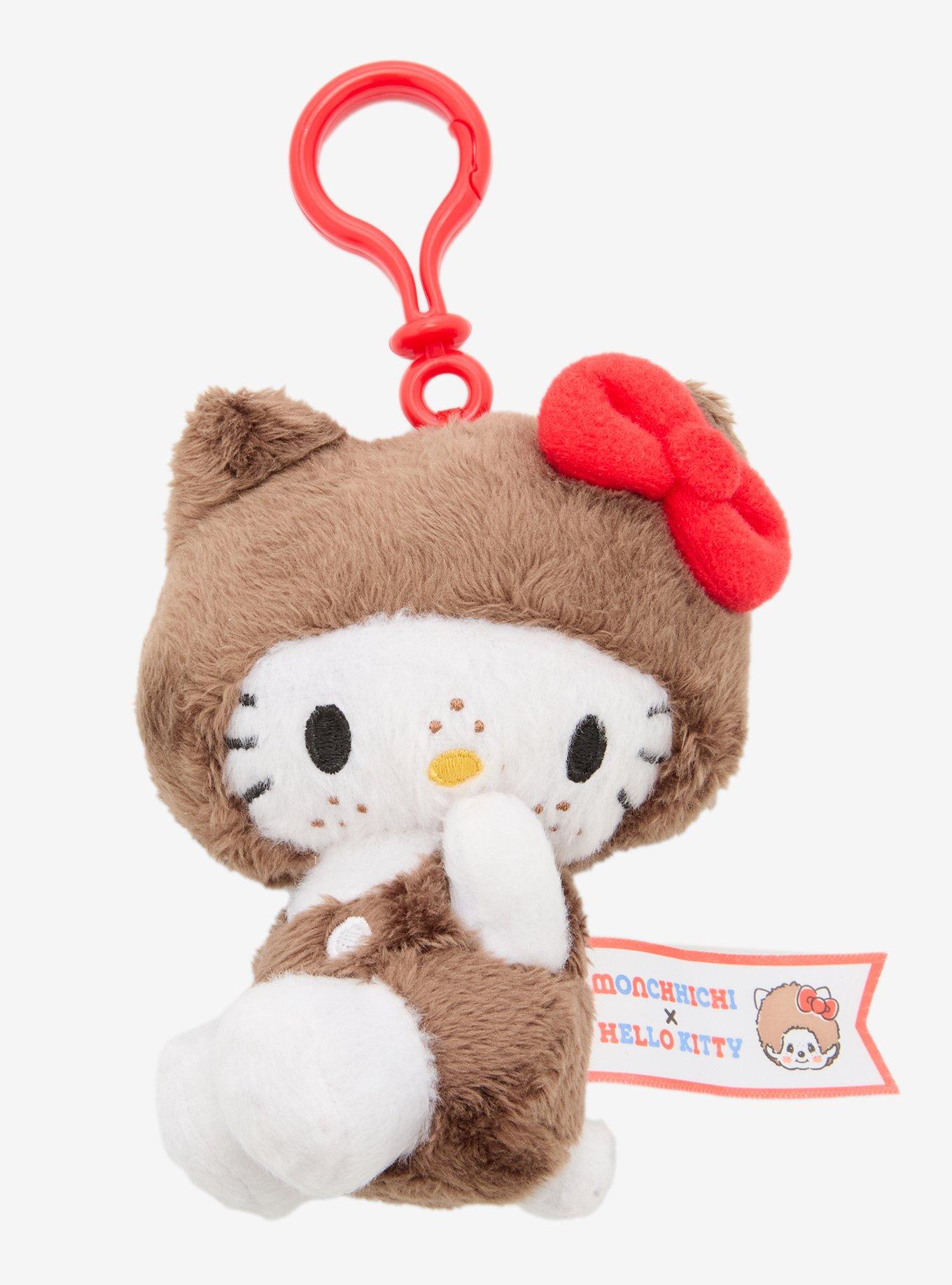 Monchhichi X Hello Kitty Plush Bag Clip | Hot Topic