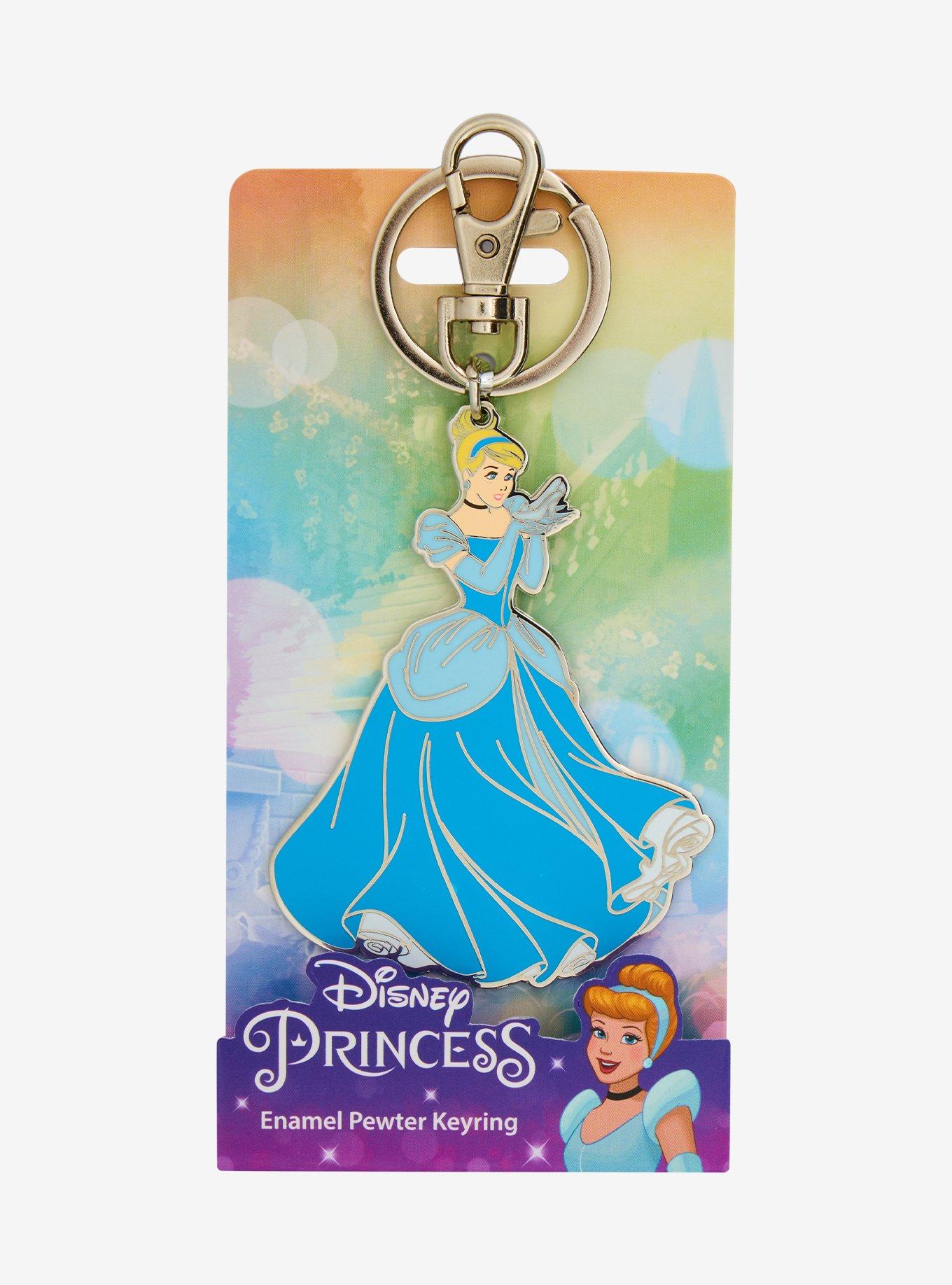 Disney Cinderella Enamel Key Chain, , hi-res