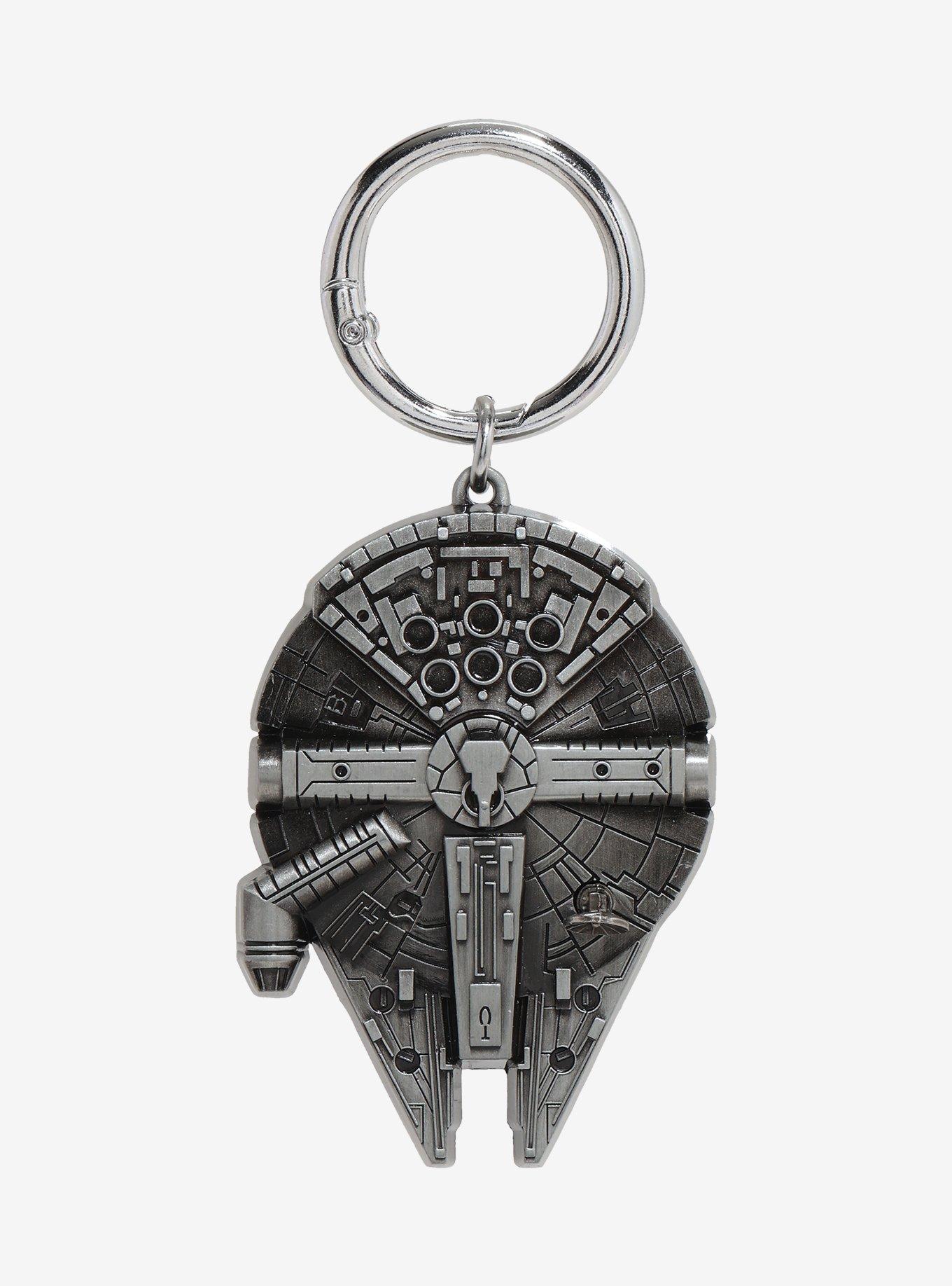 Star Wars Millennium Falcon Pewter Bag Clip, , hi-res