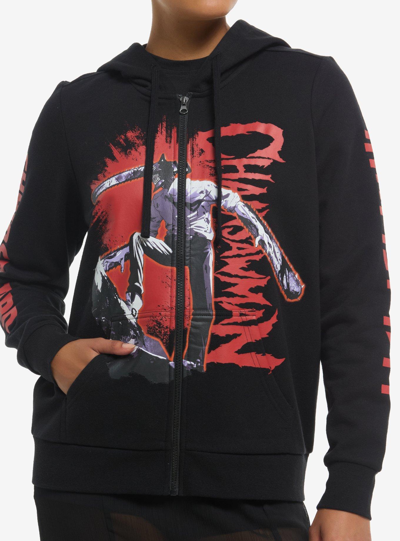 Chainsaw Man Blood Splatter Hoodie, , hi-res