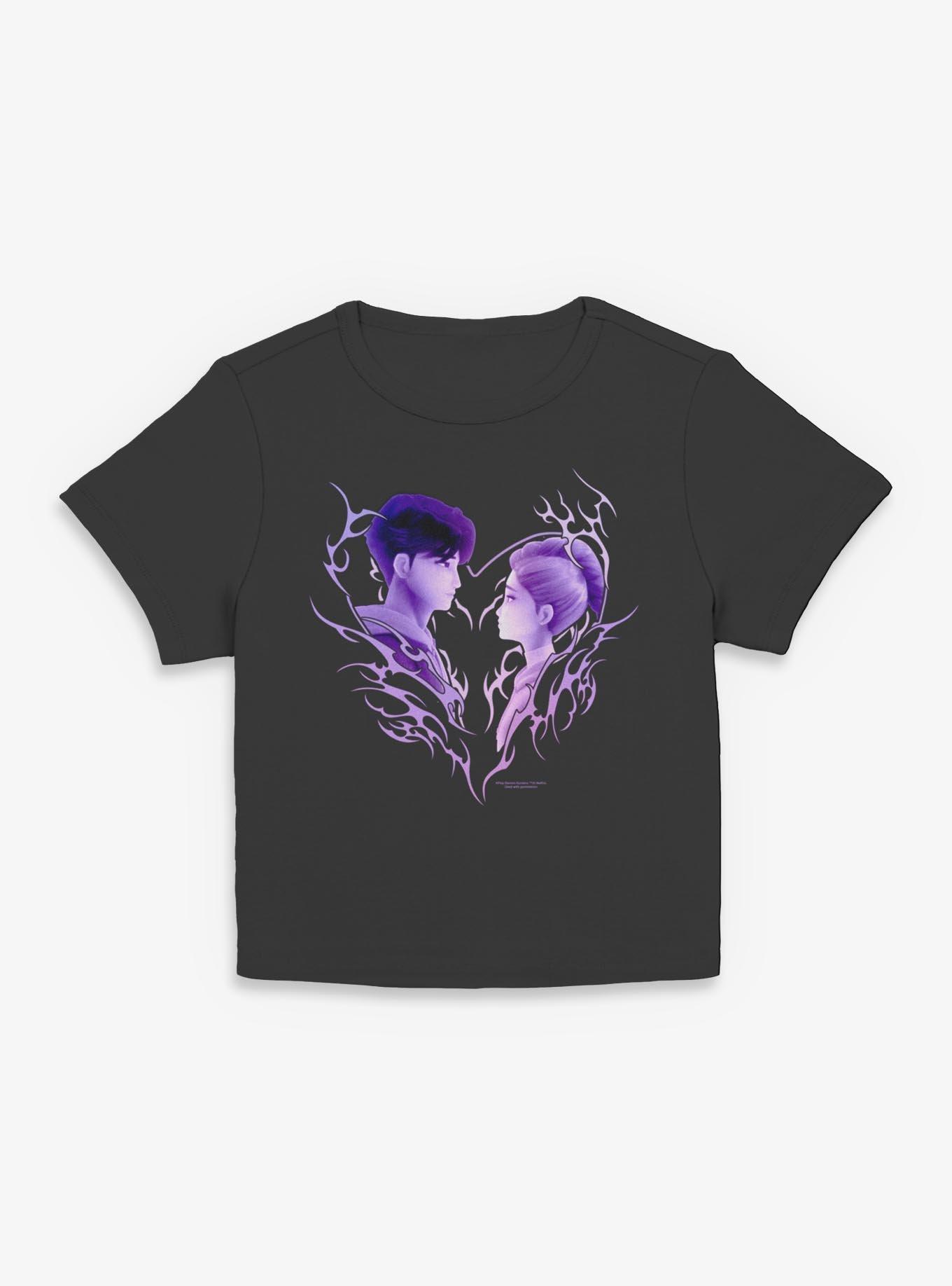 KPop Demon Hunters Jinu & Rumi Cyber Heart Women Baby T-Shirt, , hi-res