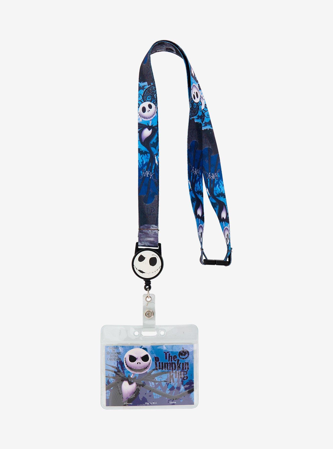 The Nightmare Before Christmas Jack Retractable Lanyard, , hi-res