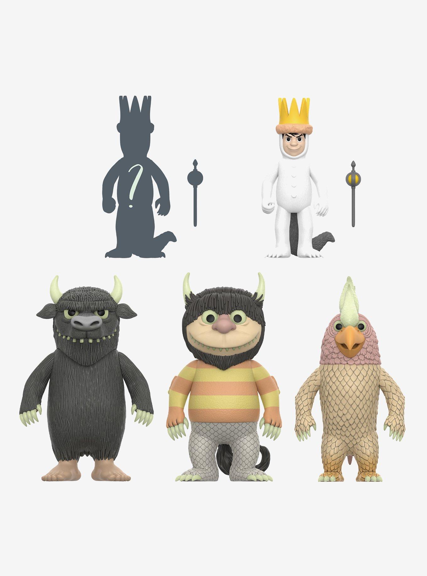 Super7 ReAction Where the Wild Things Are Series 2 Glow-in-the-Dark Blind Box Figure - BoxLunch Exclusive, , hi-res