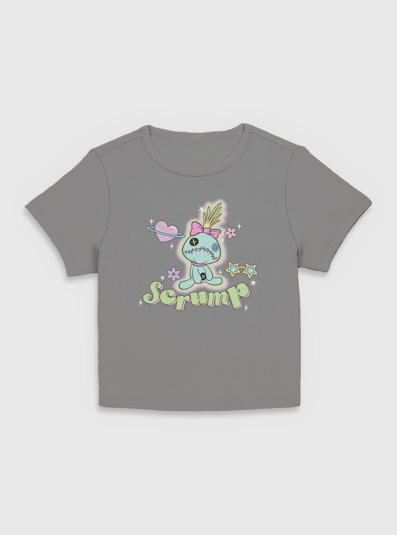 Disney Lilo & Stitch Scrump Stars Girls Baby Tee, CHARCOAL, hi-res