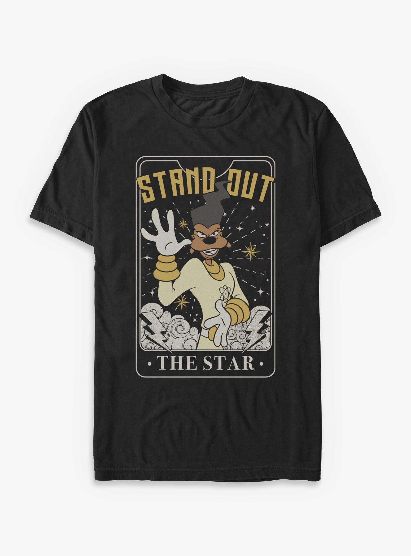 Disney Goofy Powerline Star Tarot T-Shirt