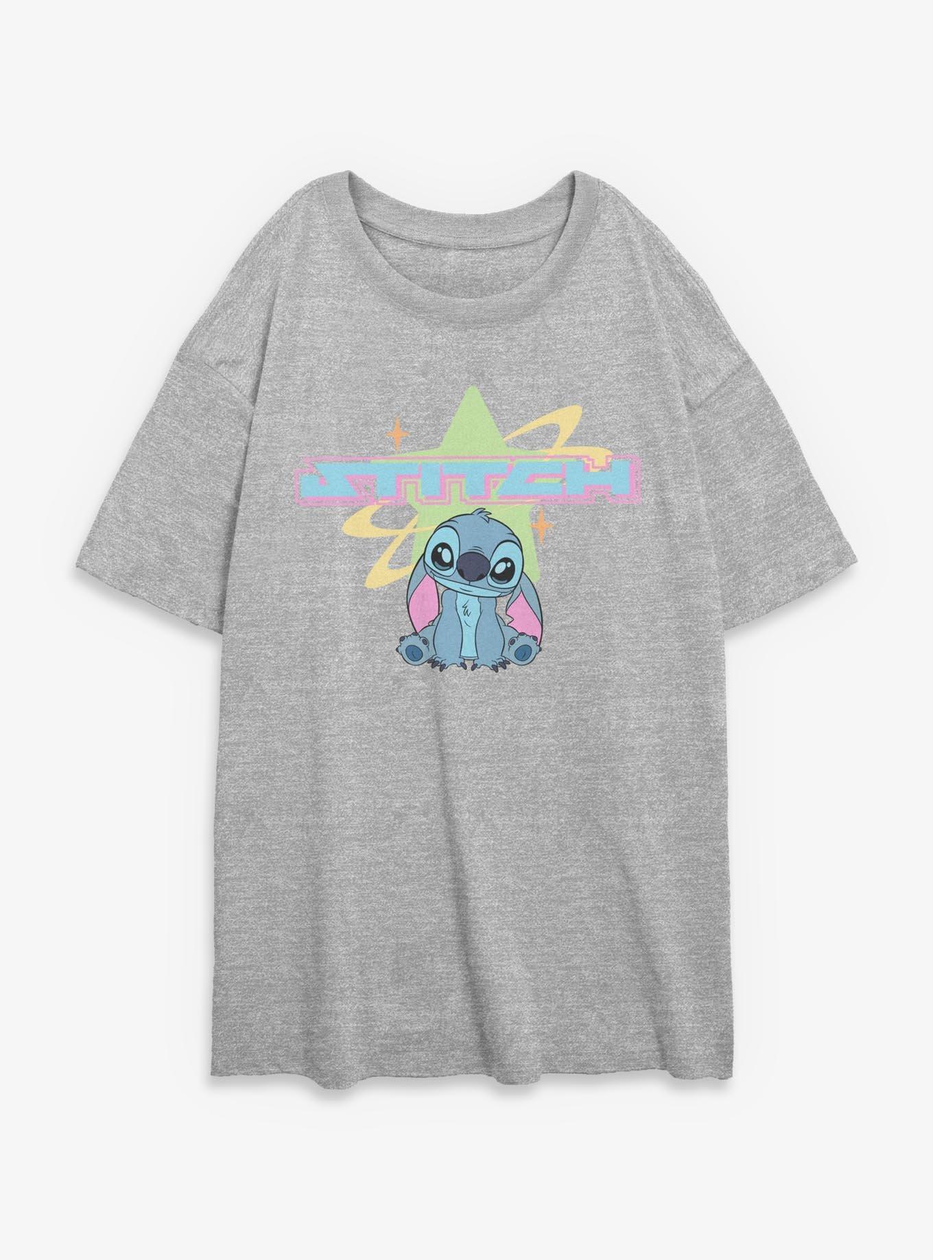 Disney Lilo & Stitch Stitch Stars Girls Oversized T-Shirt