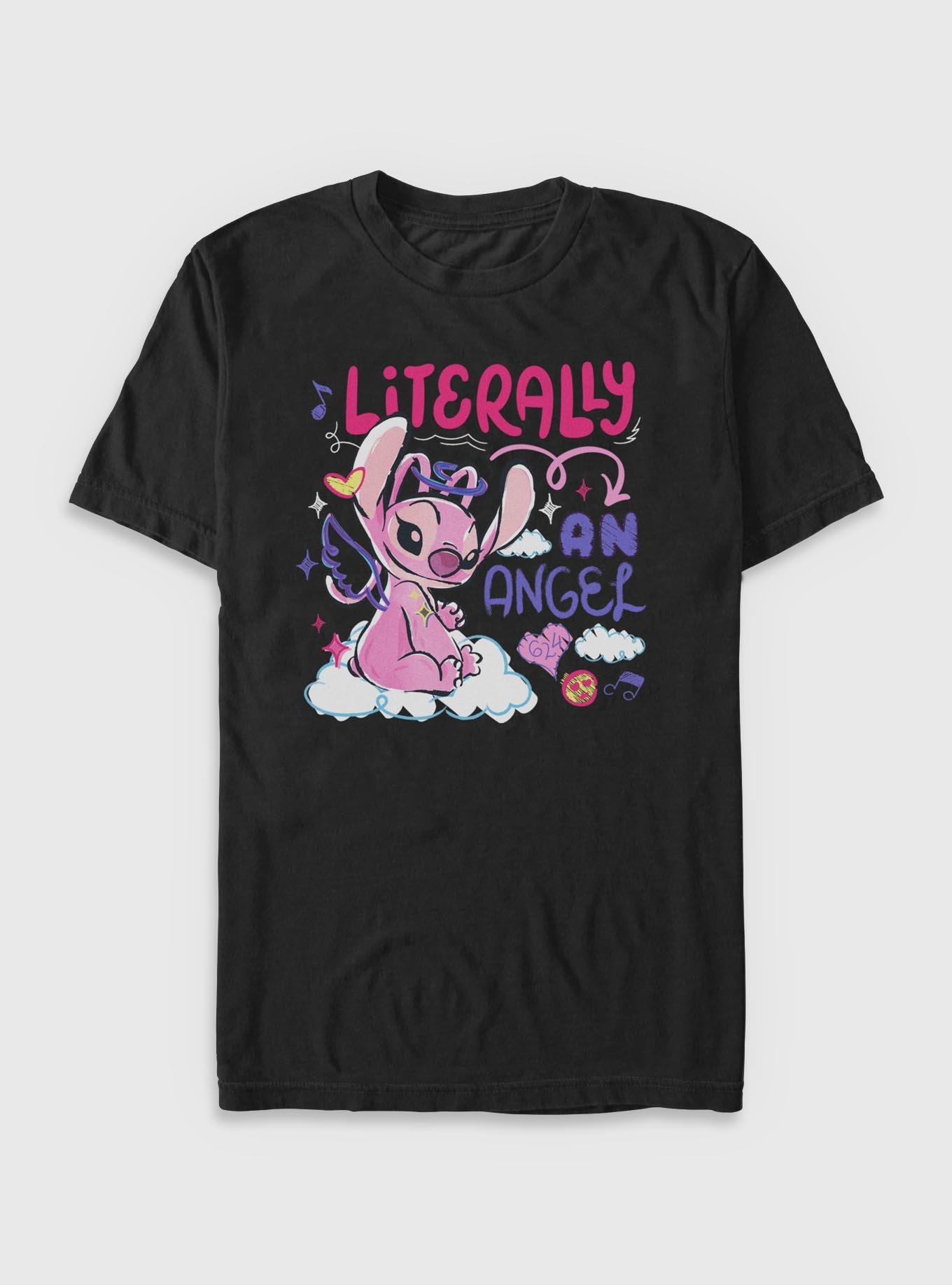 Disney Lilo & Stitch Literarlly An Angel T-Shirt, , hi-res