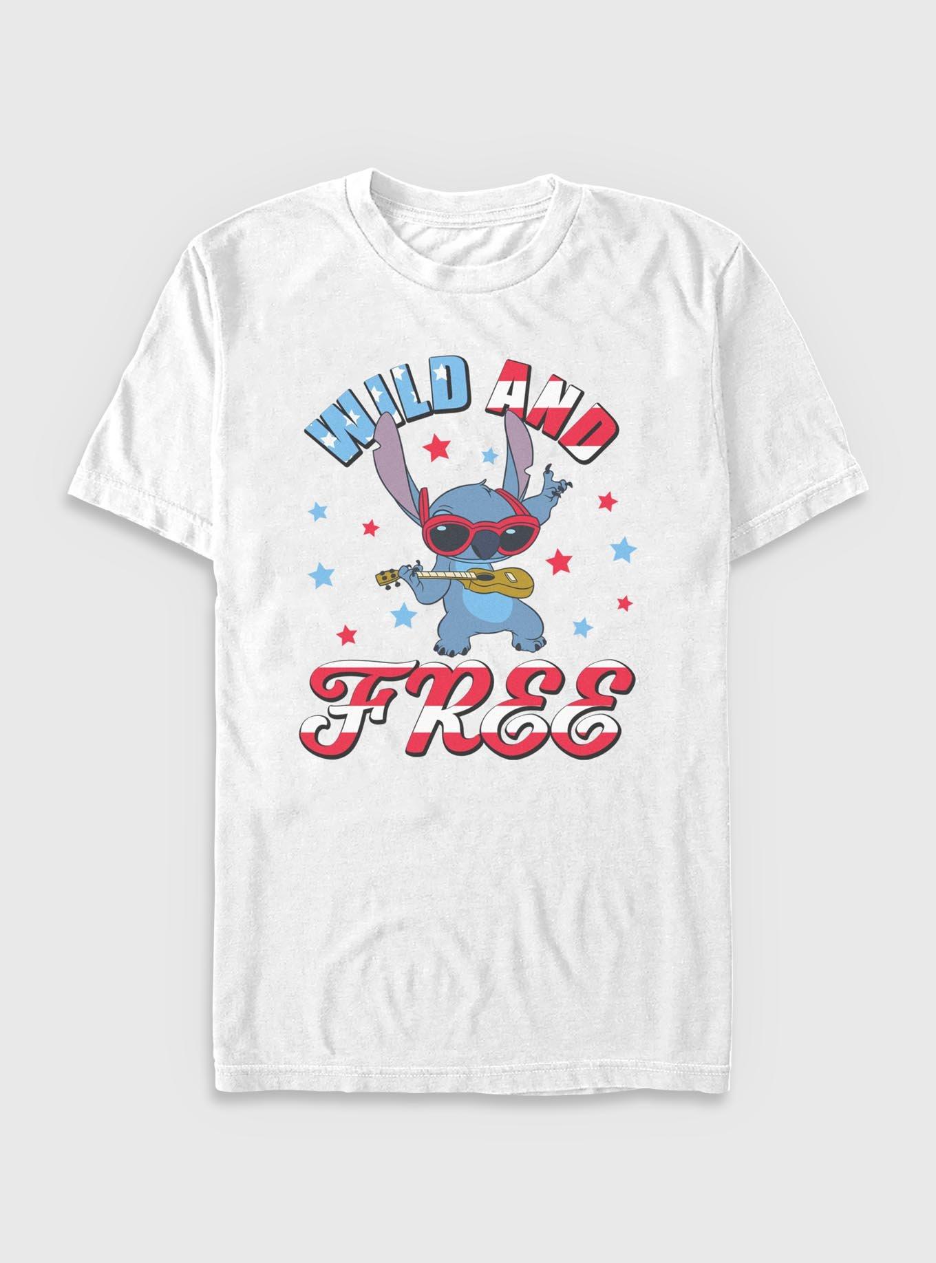 Disney Lilo & Stitch Party In The Usa T-Shirt, , hi-res