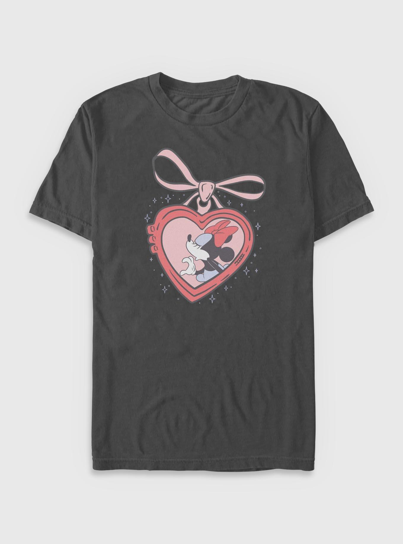 Disney Minnie Mouse Minnie Heart Locket T-Shirt, , hi-res