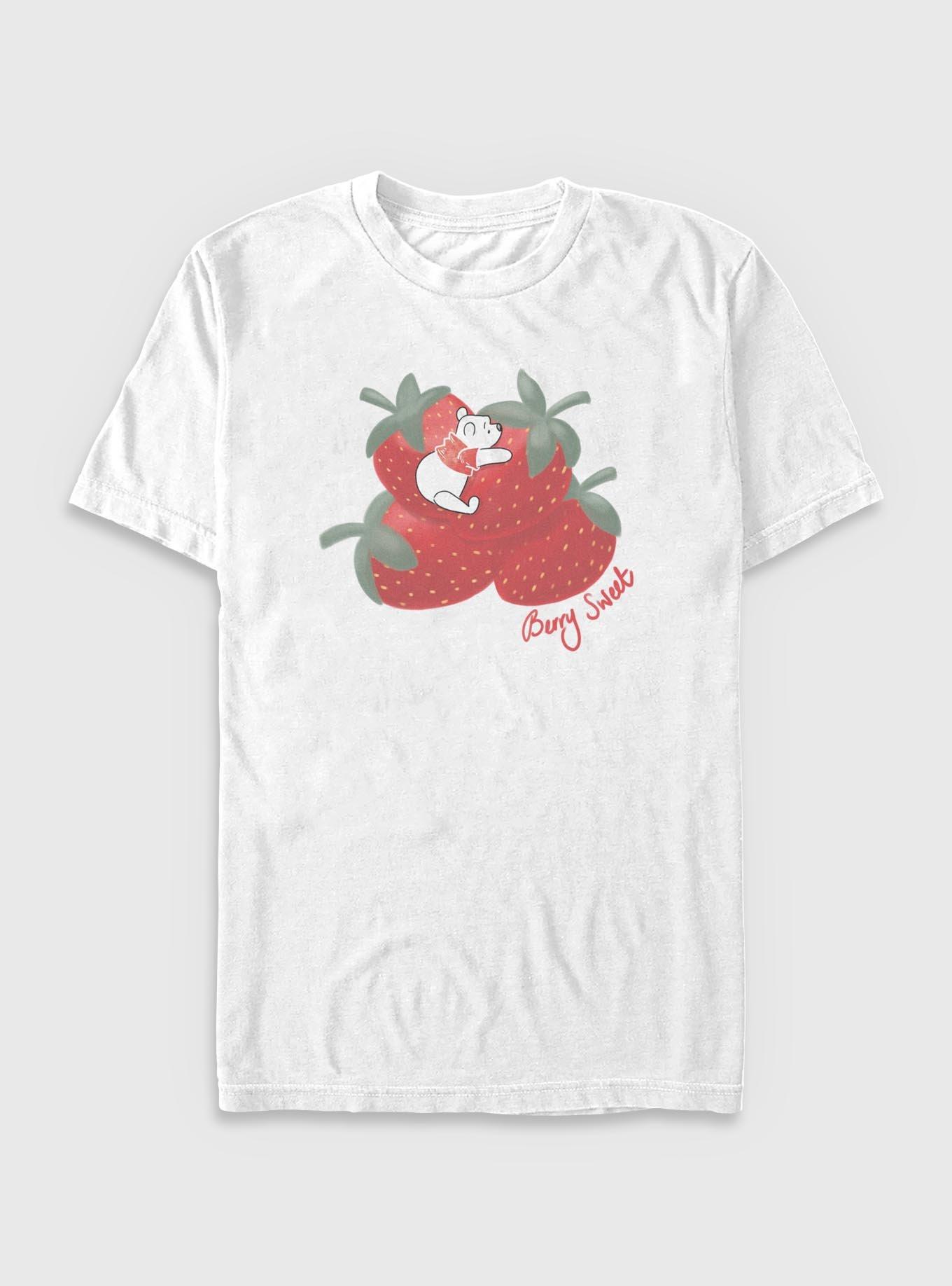 Disney Winnie The Pooh Strawberry T-Shirt, , hi-res