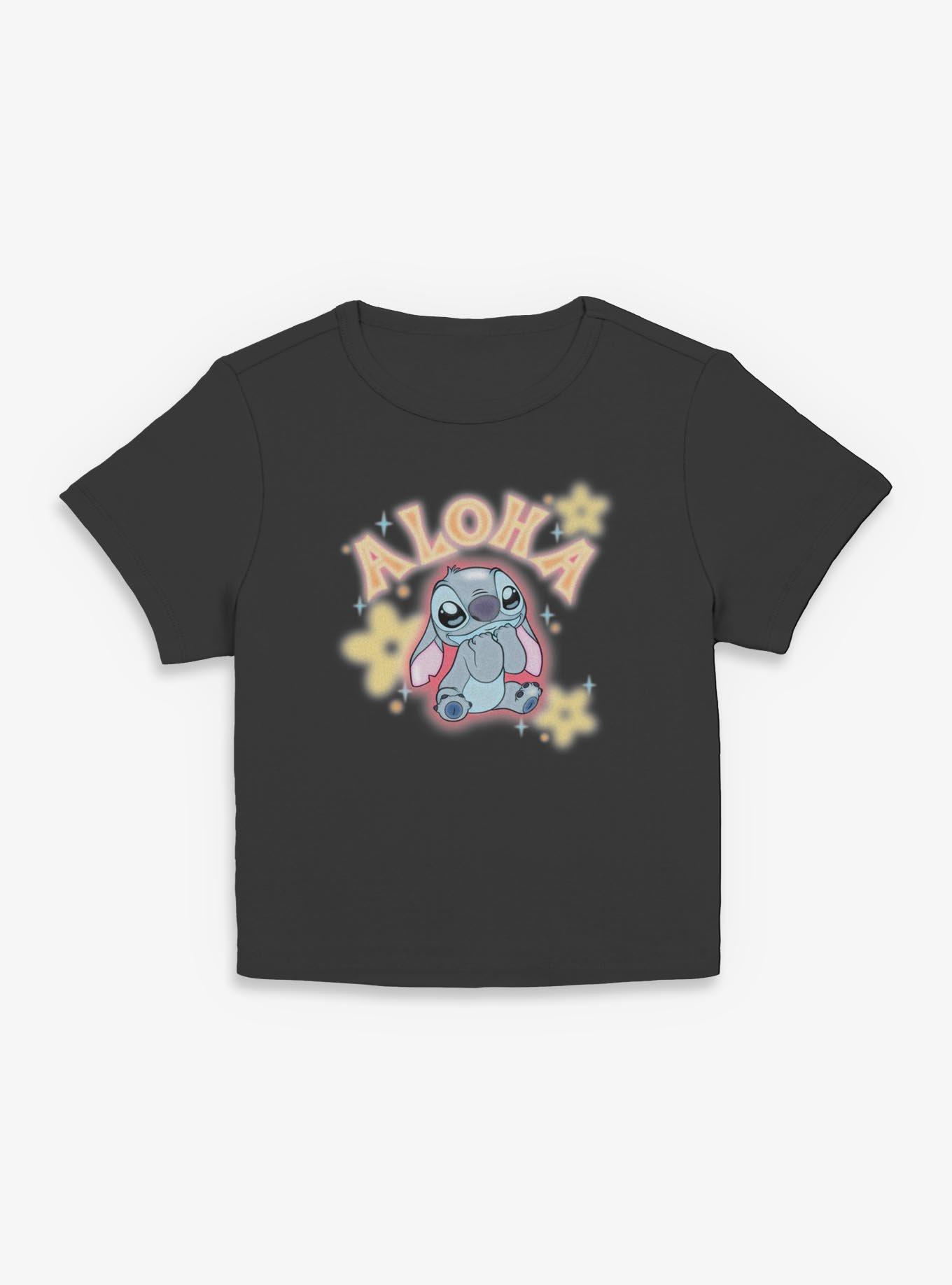 Disney Lilo & Stitch Cute Aloha Girls Baby Tee