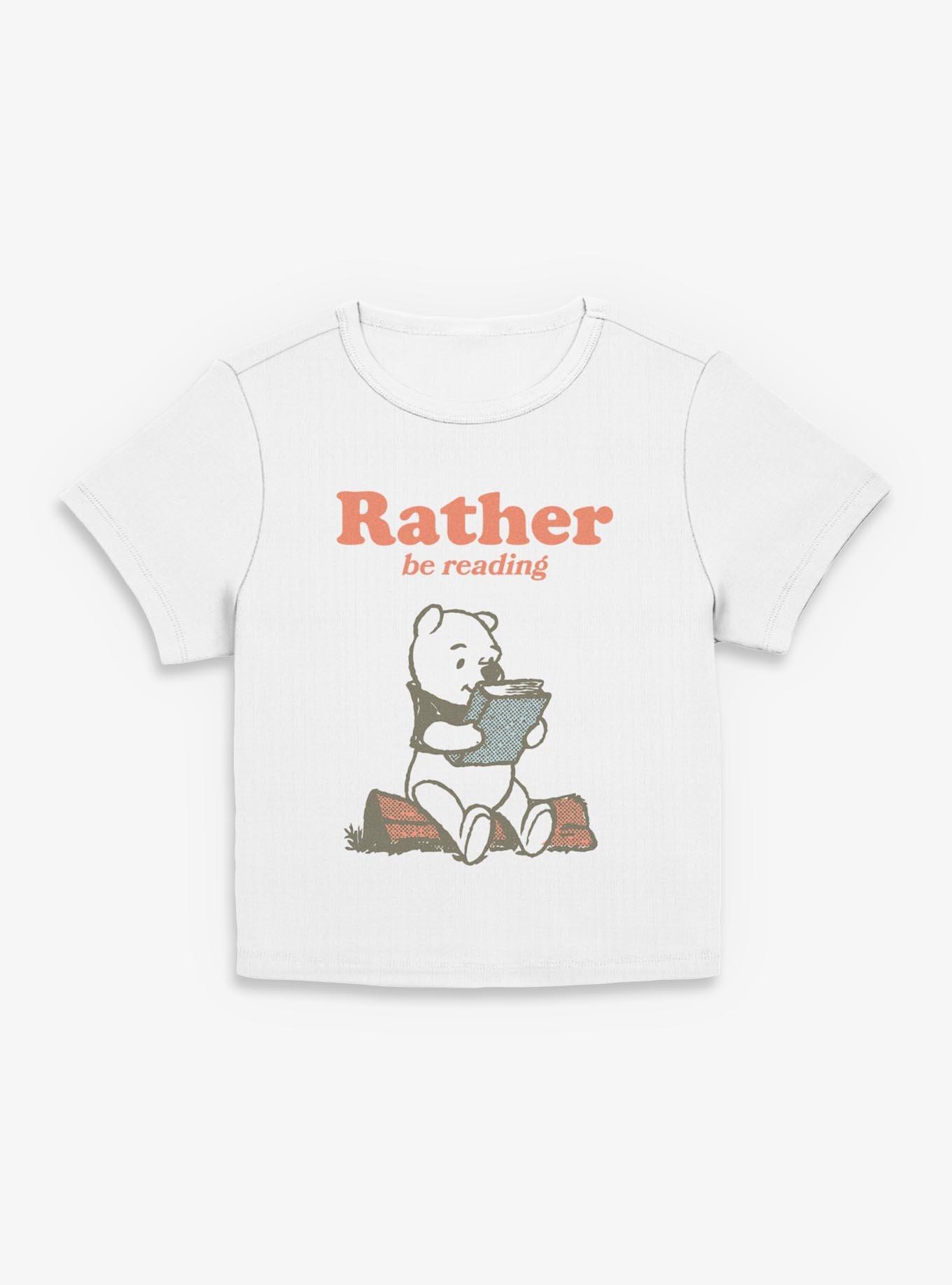 Disney Winnie The Pooh Rather Be Reading Girls Baby Tee