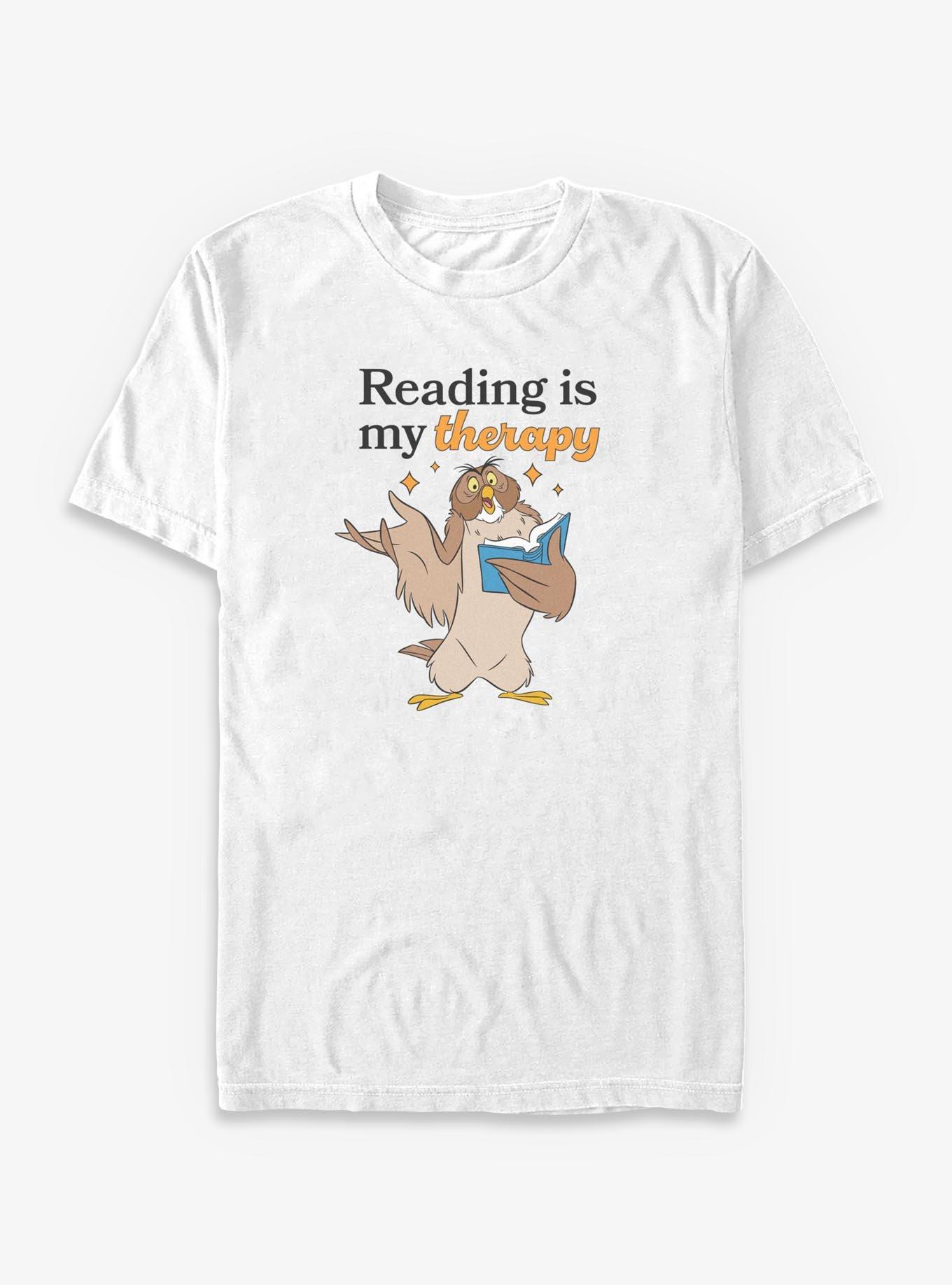 Disney Winnie The Pooh Owl Reading Therapy T-Shirt