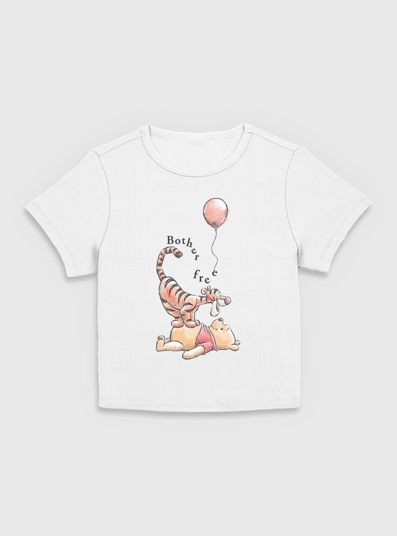 Disney Winnie The Pooh Bother Free Girls Baby Tee, , hi-res