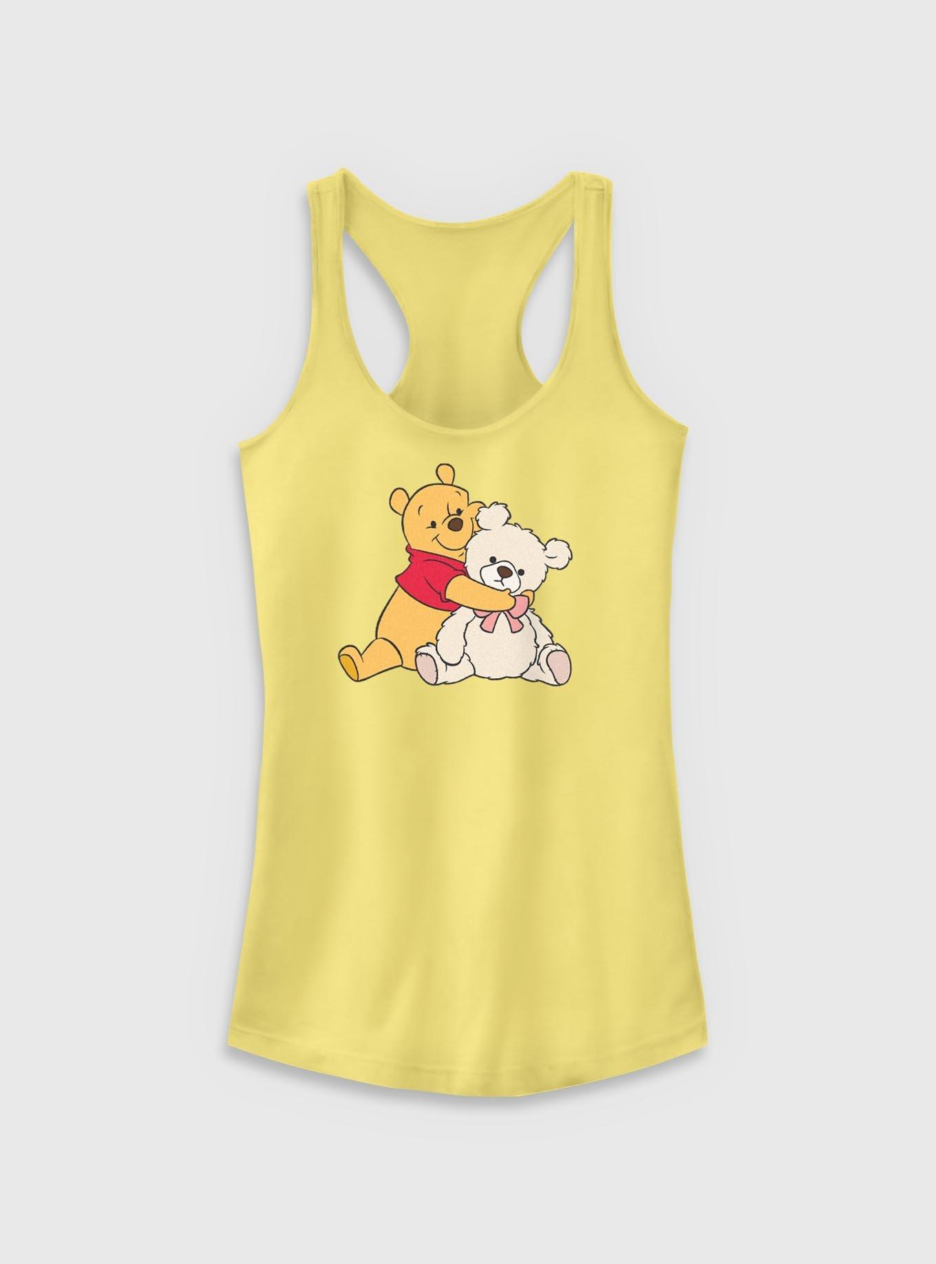 Disney Winnie The Pooh Two Cute Bears Girls Tank, BANANA, hi-res