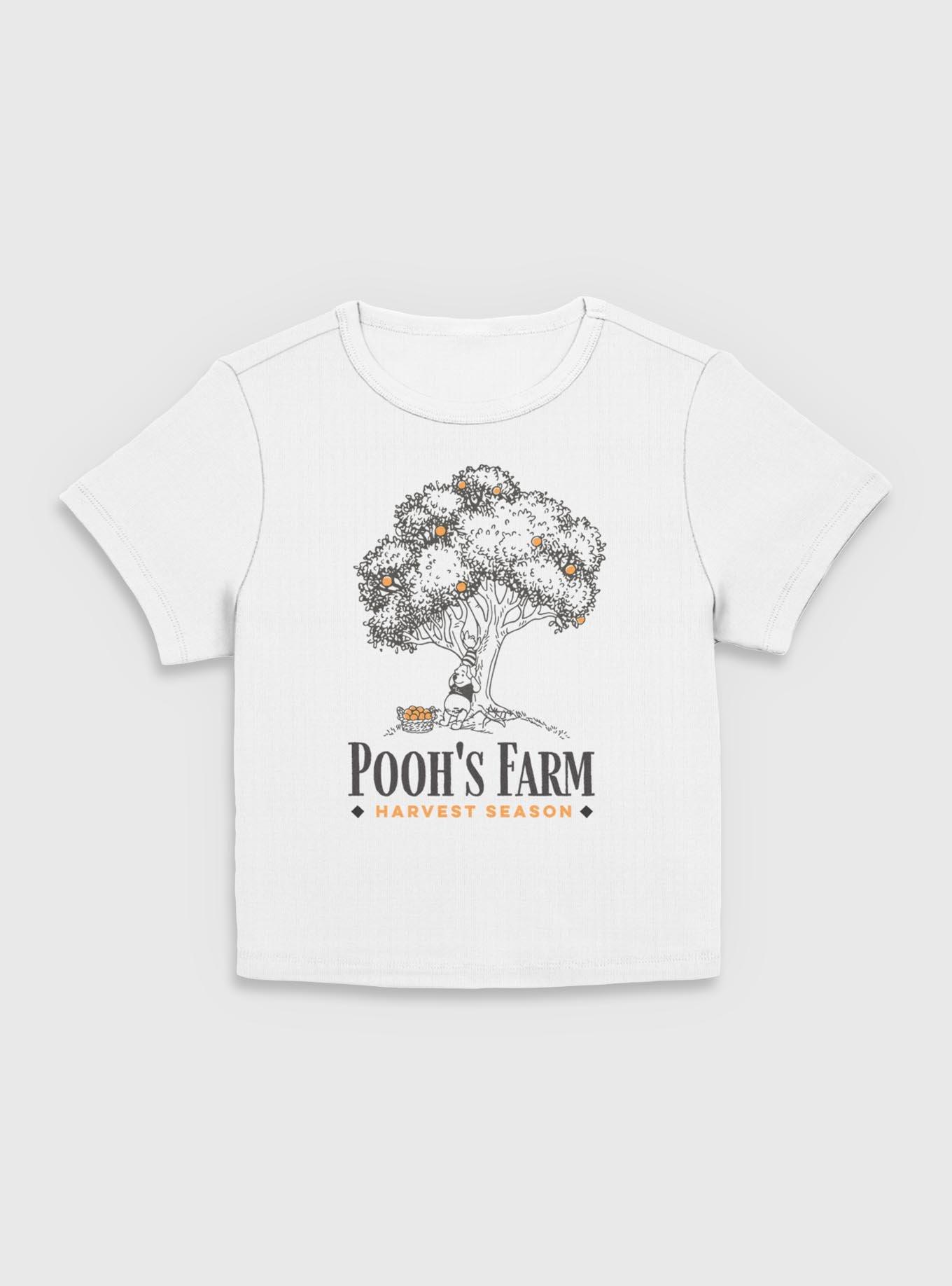 Disney Winnie The Pooh Farm Harvest Season Girls Baby Tee, EGRET, hi-res