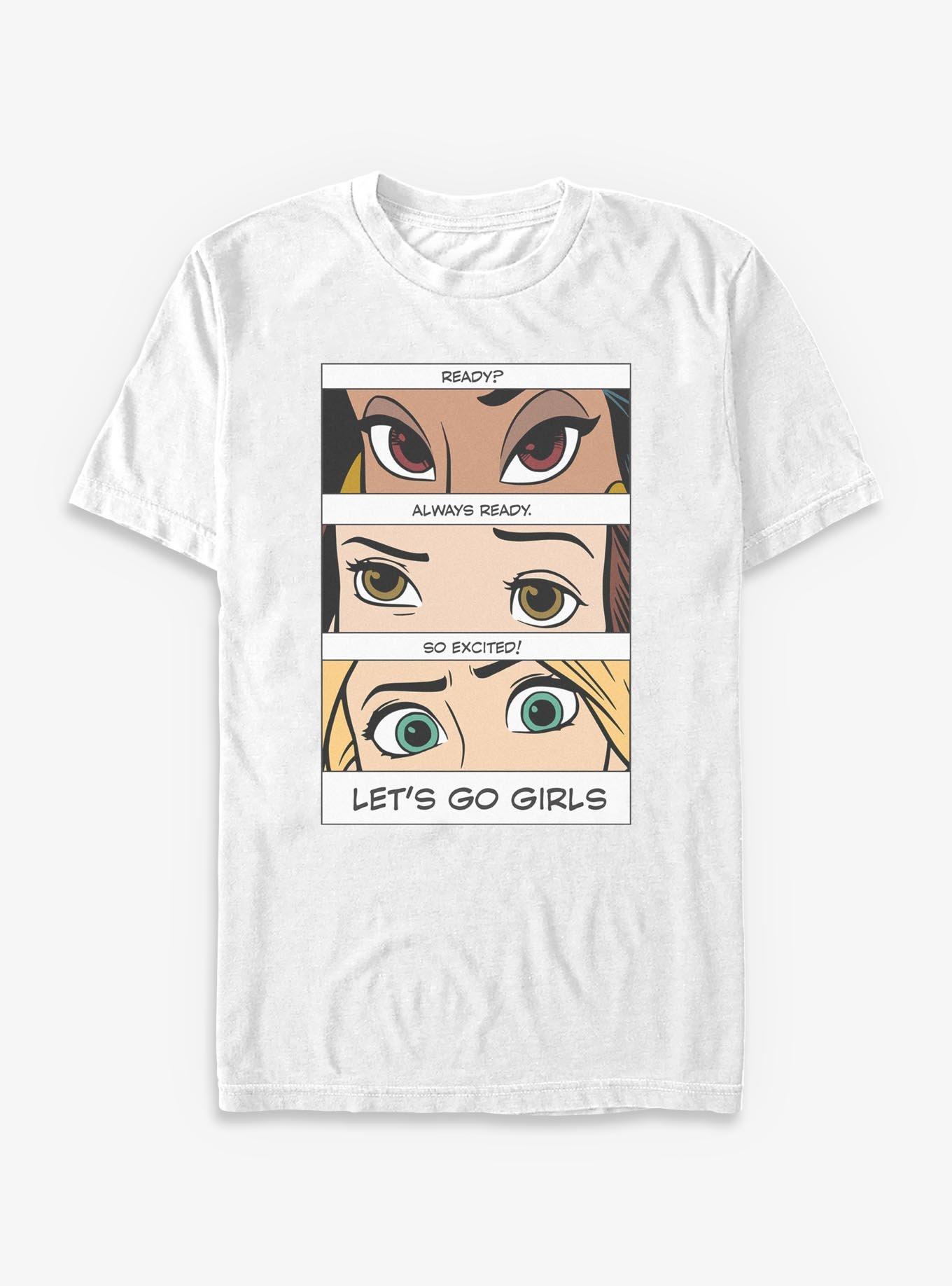 Disney Princesses Let's Go Girls T-Shirt