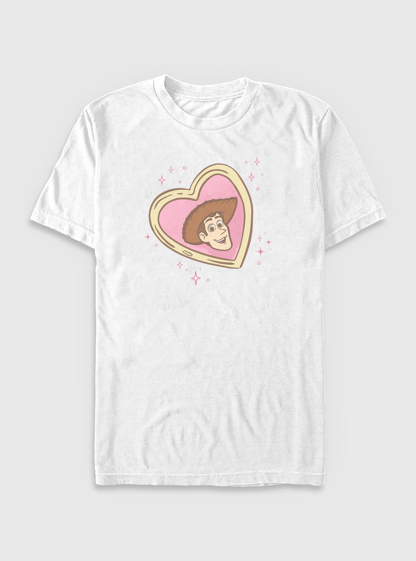 Disney Pixar Toy Story Woody Heart Locket T-Shirt, , hi-res