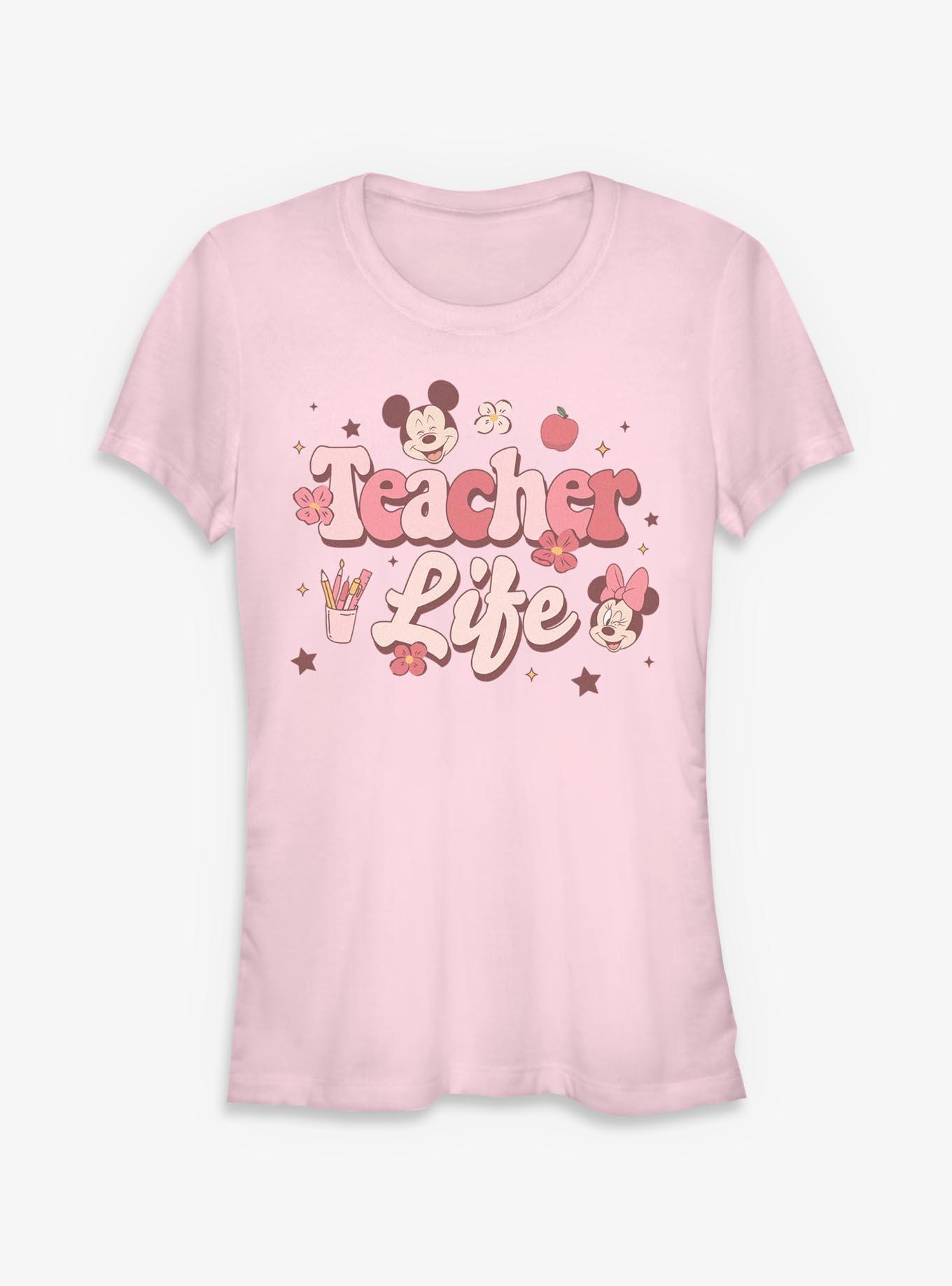Disney Mickey Mouse Teacher Life Girls T-Shirt