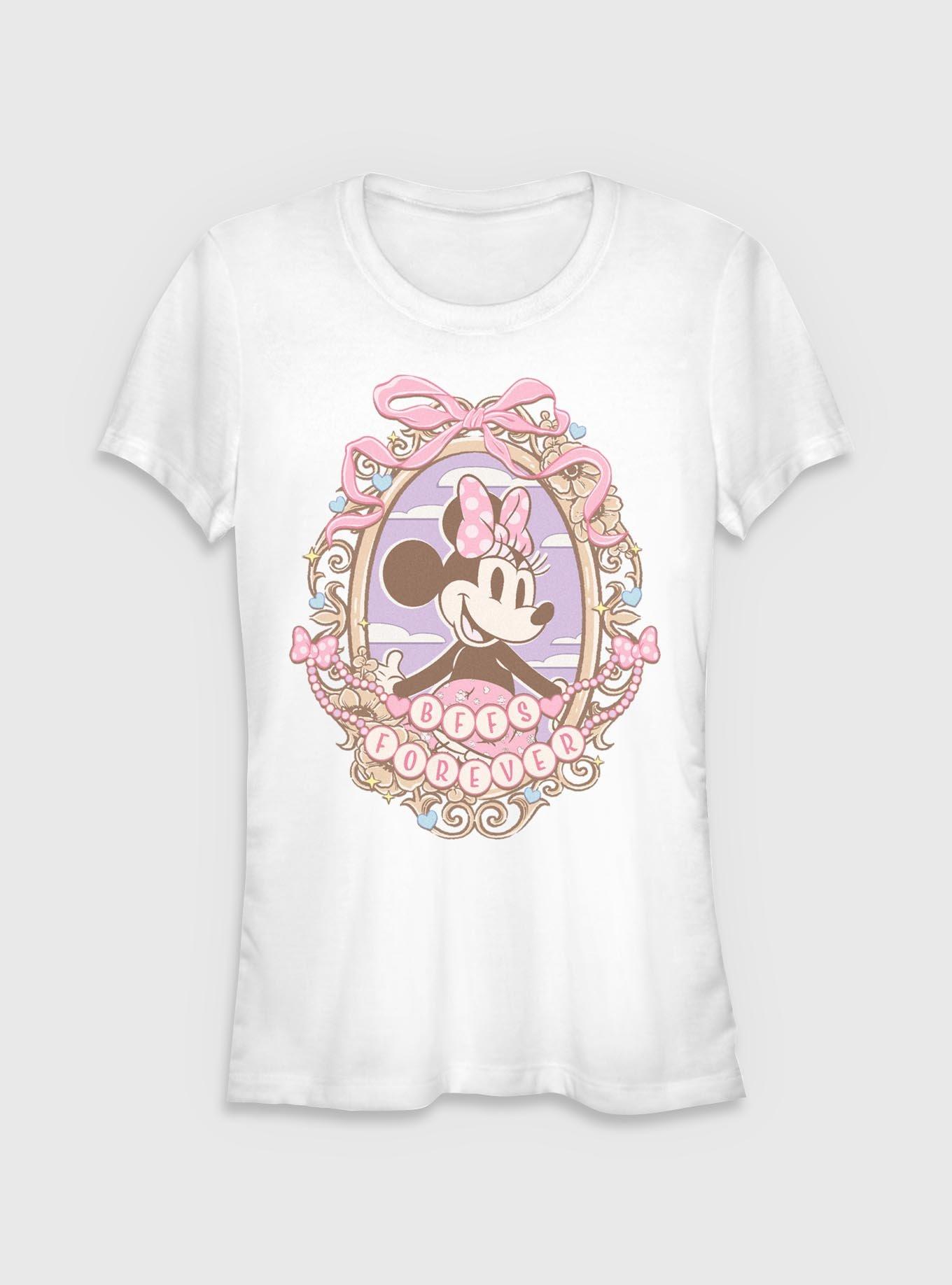 Disney Minnie Mouse BFFs Forever Girls T-Shirt, WHITE, hi-res