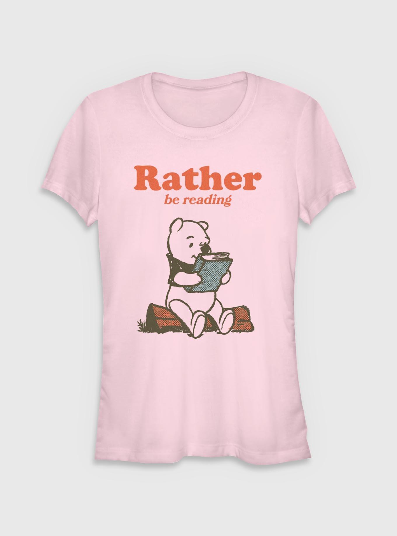Disney Winnie The Pooh Rather Be Reading Girls T-Shirt, , hi-res