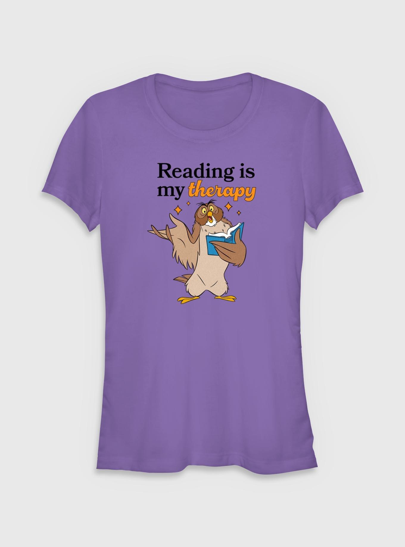 Disney Winnie The Pooh Owl Reading Therapy Girls T-Shirt, , hi-res
