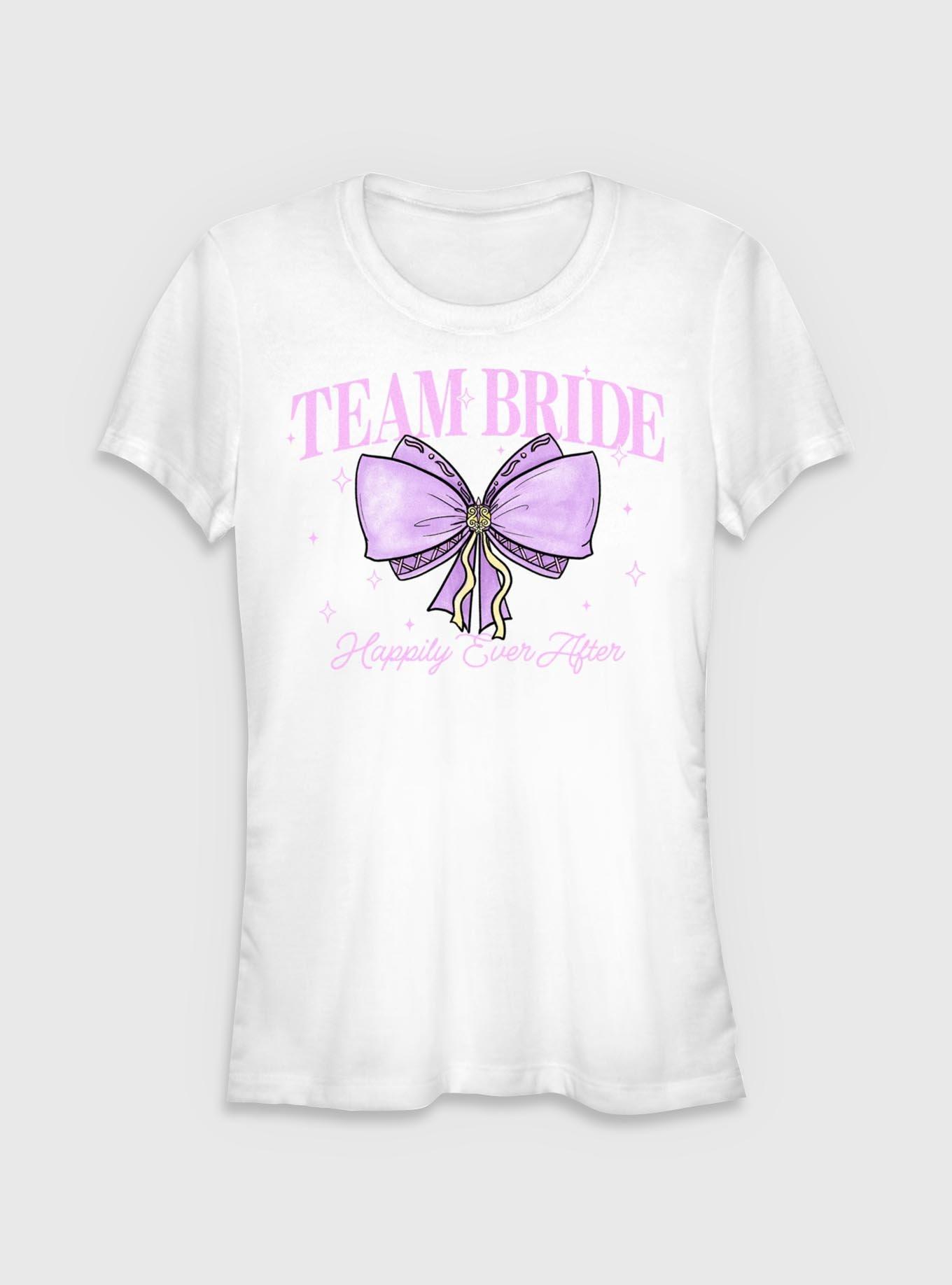 Disney Princesses Team Bride Rapunzel Girls T-Shirt, WHITE, hi-res