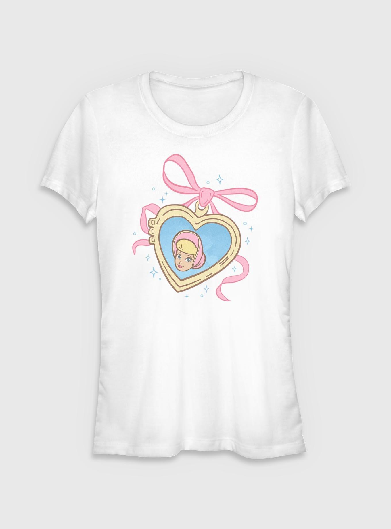 Disney Pixar Toy Story Bo Peep Heart Locket Girls T-Shirt, WHITE, hi-res