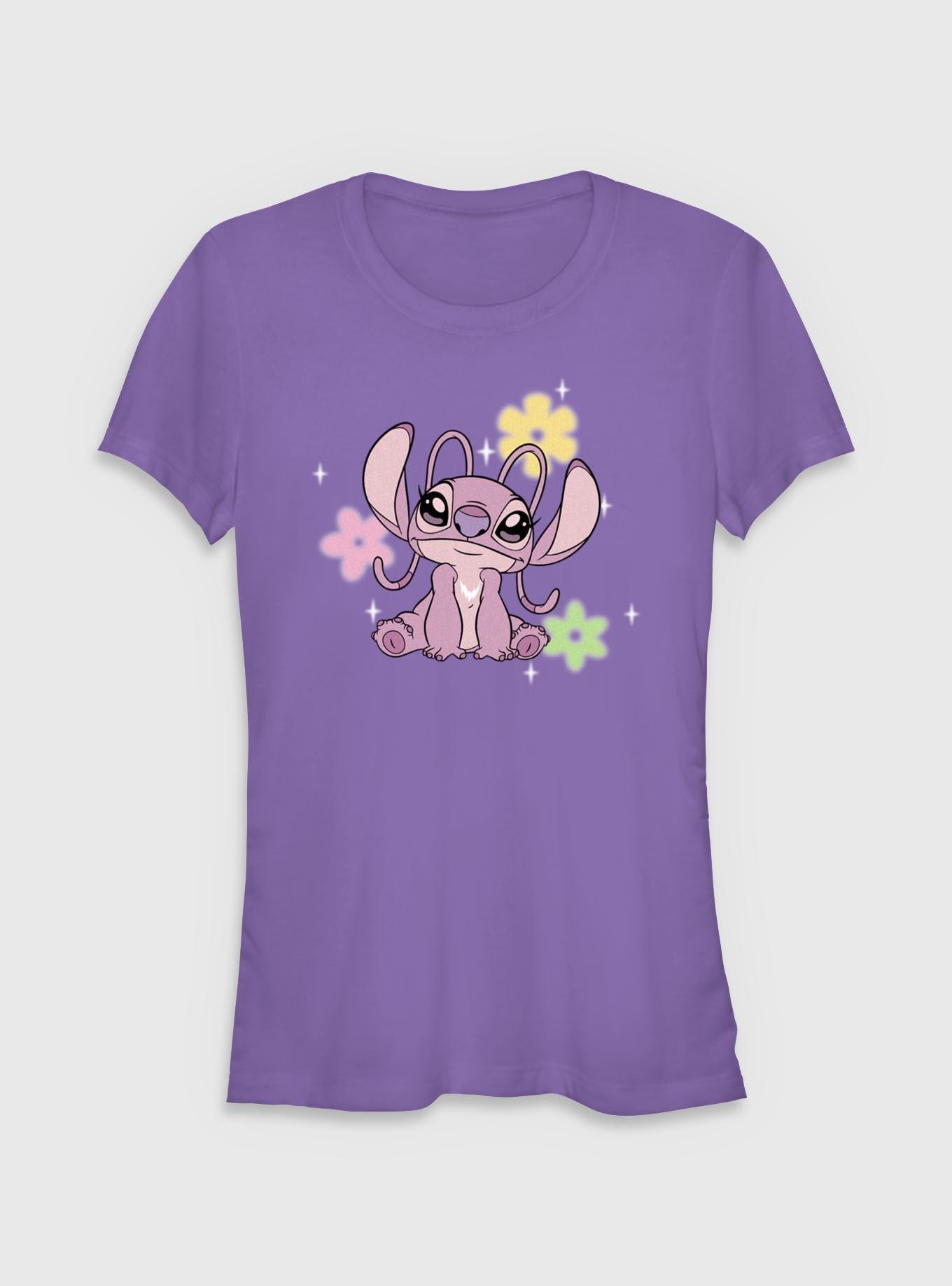 Disney Lilo & Stitch Angel Flowers Girls T-Shirt, , hi-res