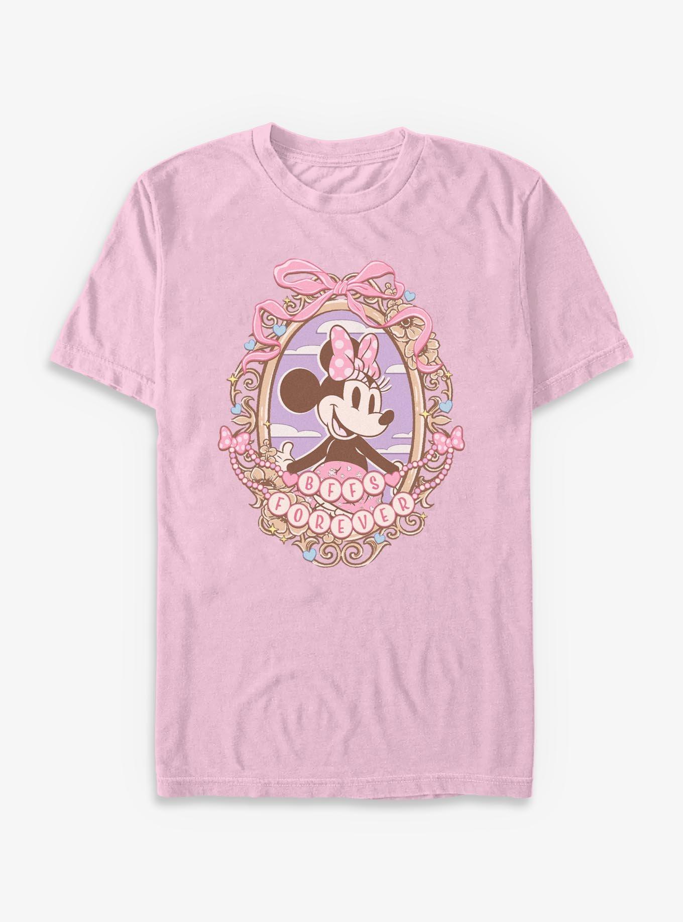 COMFORTCOLORS Disney Minnie Mouse BFFs Forever Garment Dye T-Shirt
