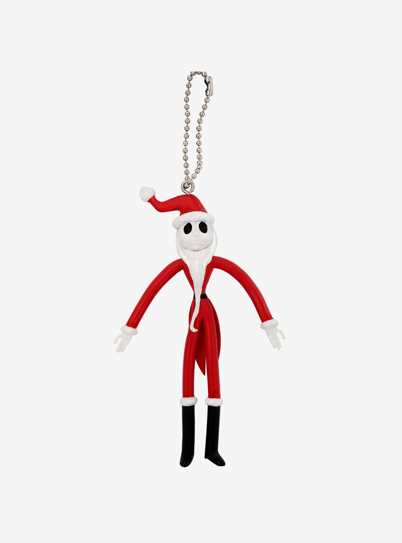 The Nightmare Before Christmas Santa Jack Bendable Key Chain, , hi-res