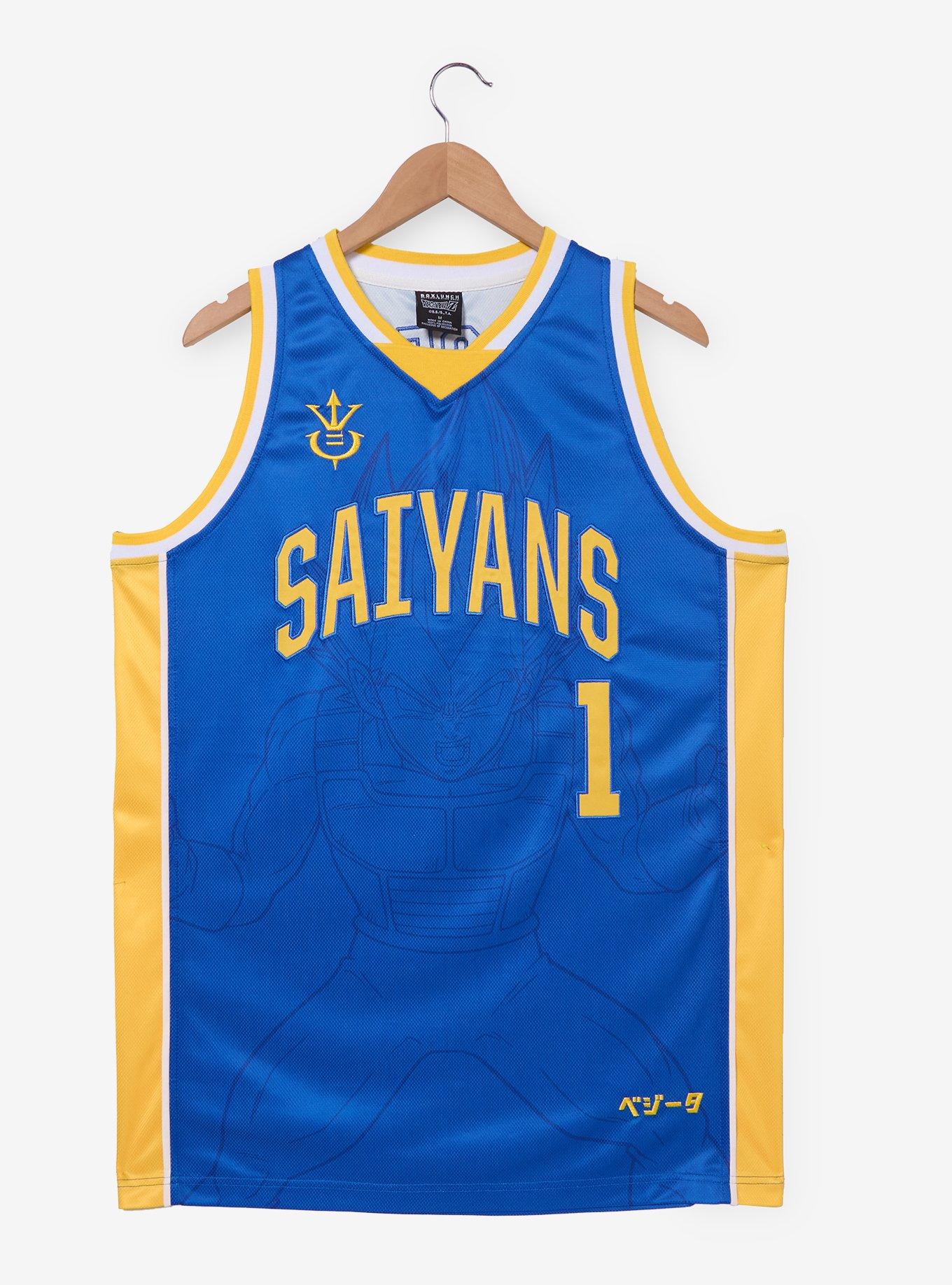 Dragon Ball Z Vegeta Basketball Jersey - BoxLunch Exclusive, , hi-res