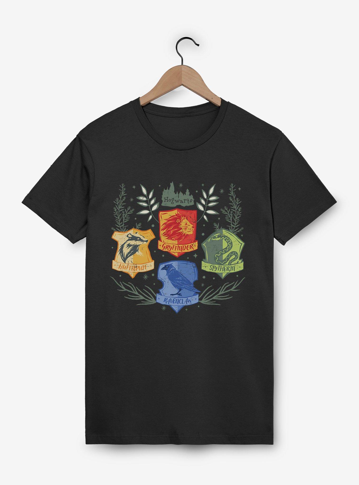 Harry Potter Hogwarts Houses In Bloom T-Shirt, , hi-res