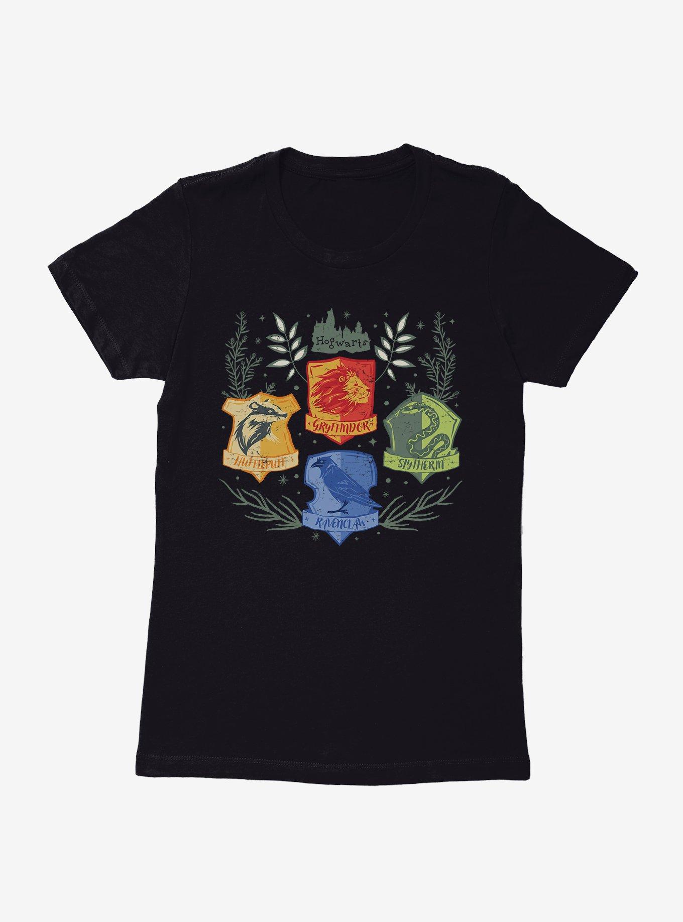 Harry Potter Hogwarts Houses In Bloom Womens T-Shirt, , hi-res