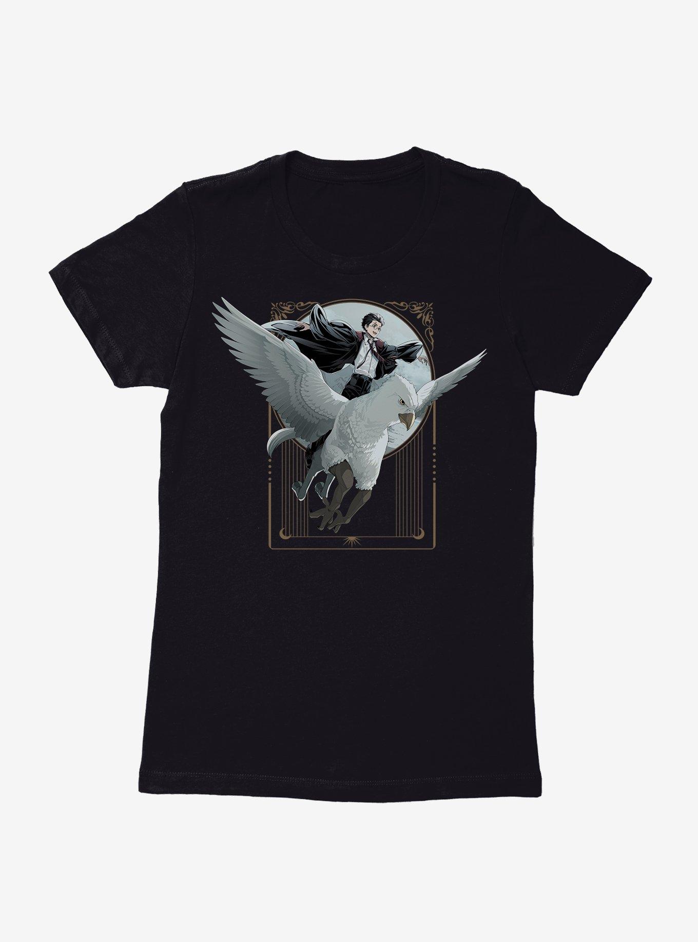 Harry Potter Flying With Buckbeak Womens T-Shirt, , hi-res