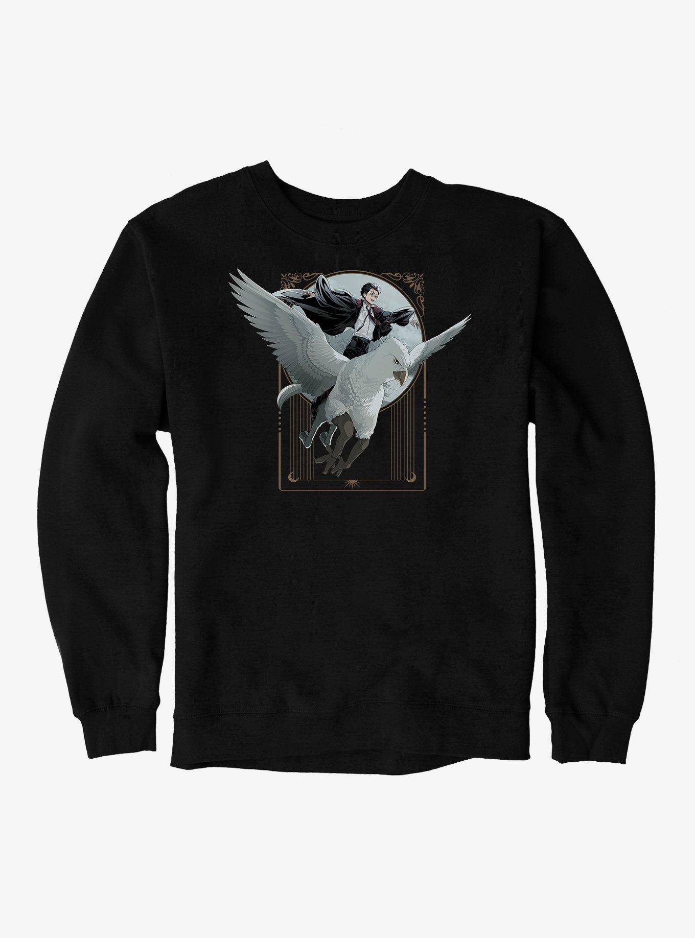 Harry Potter Flying With Buckbeak Sweatshirt, , hi-res