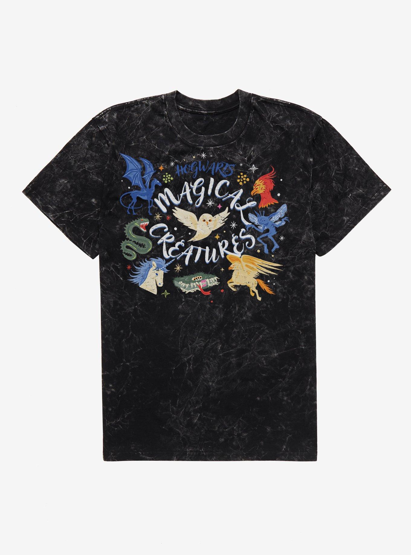 Harry Potter Hogwarts Magic Creatures Icons T-Shirt, , hi-res