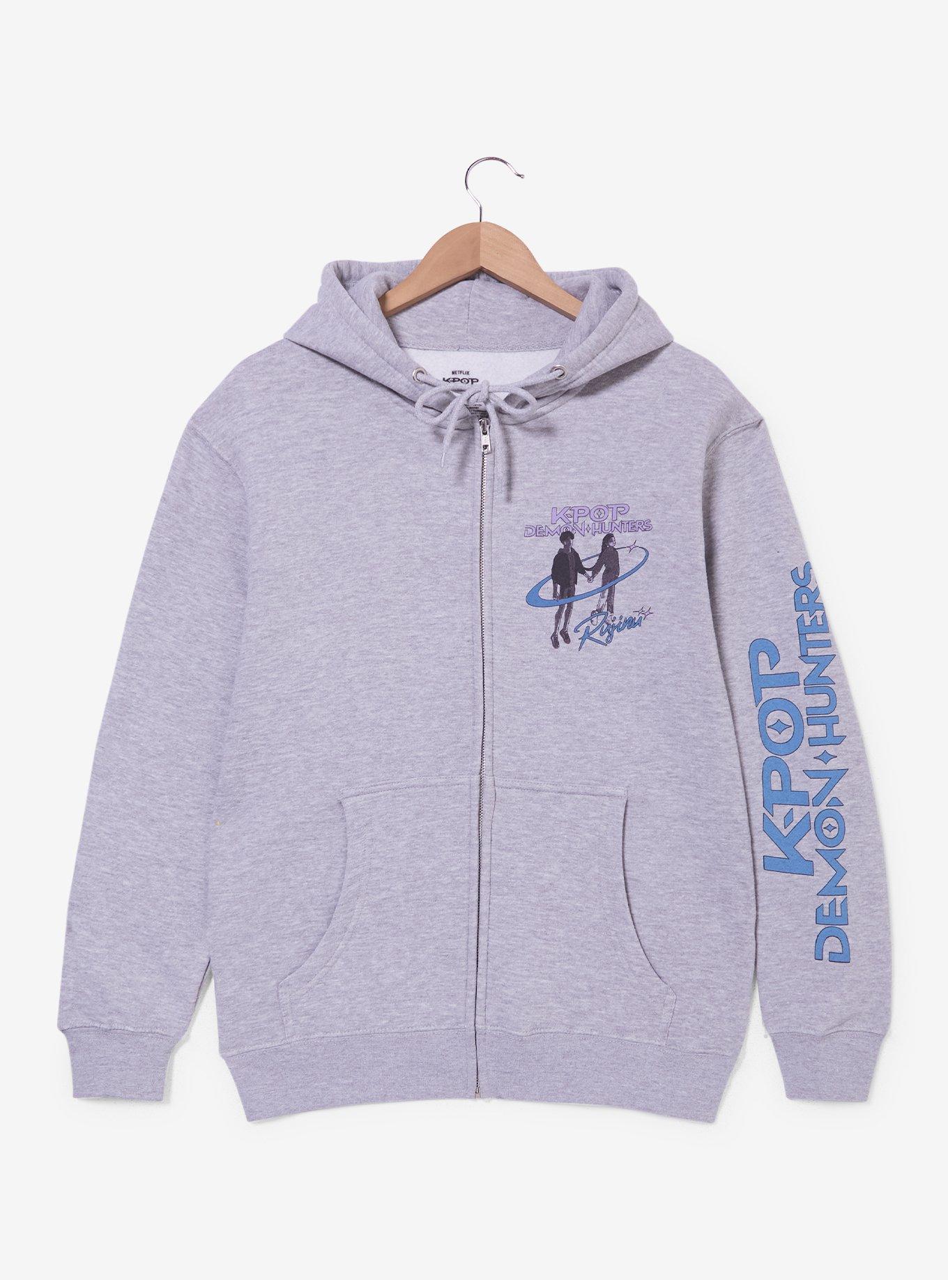KPop Demon Hunters Jinu & Rumi Zippered Hoodie, , hi-res