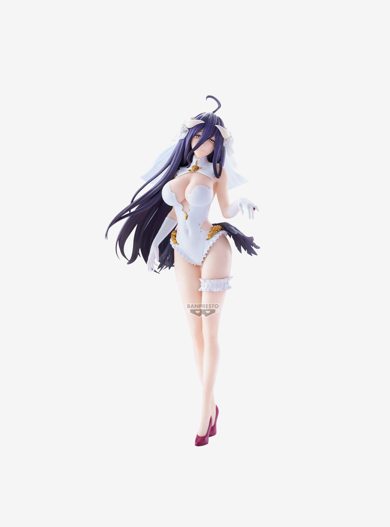 Bandai Namco Overlord Glitter & Glamours Albedo Figure (Wedding Ver.), , hi-res