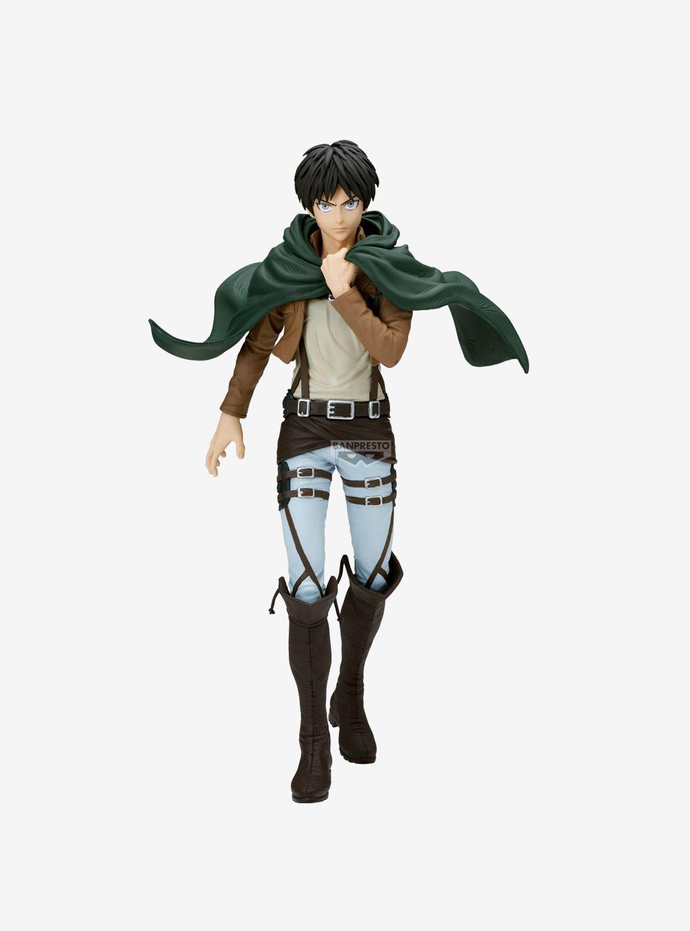 Bandai Namco Attack on Titan Grandista Eren Yeager Figure, , hi-res