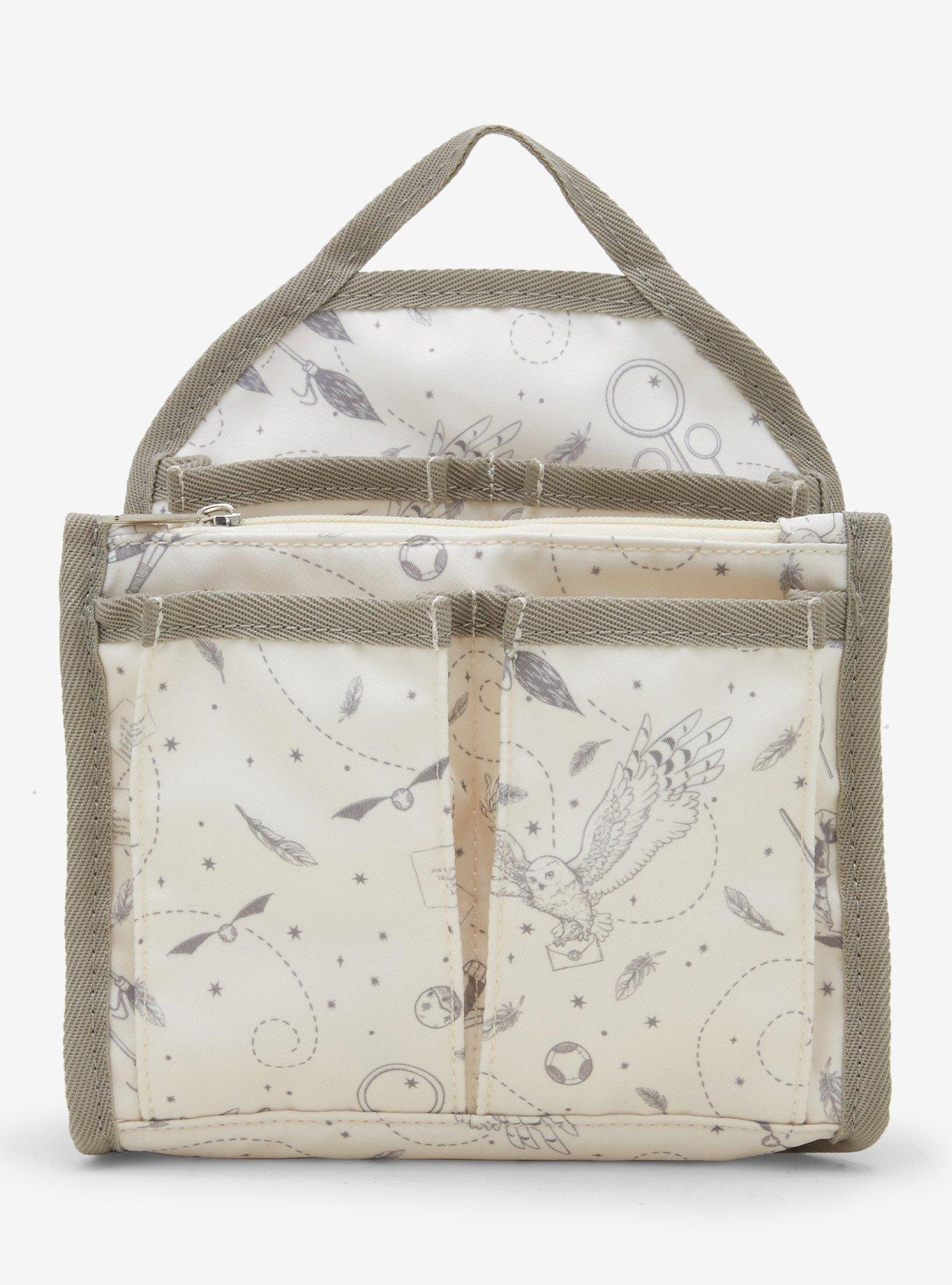 Harry Potter Hedwig Allover Print Mini Backpack Organizer, , hi-res
