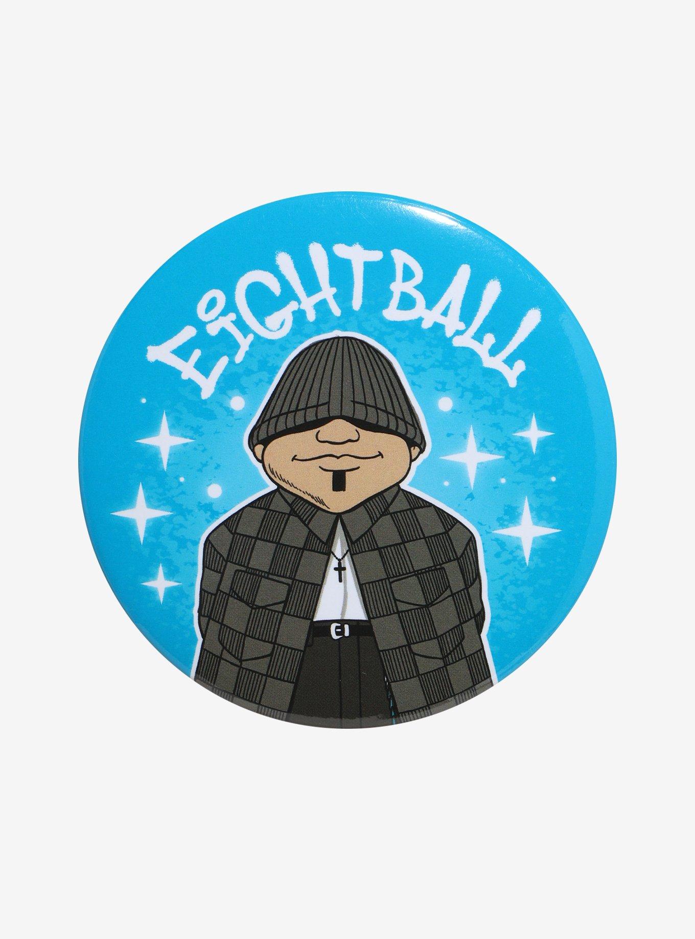 Homies Eight Ball 3 Inch Button, , hi-res