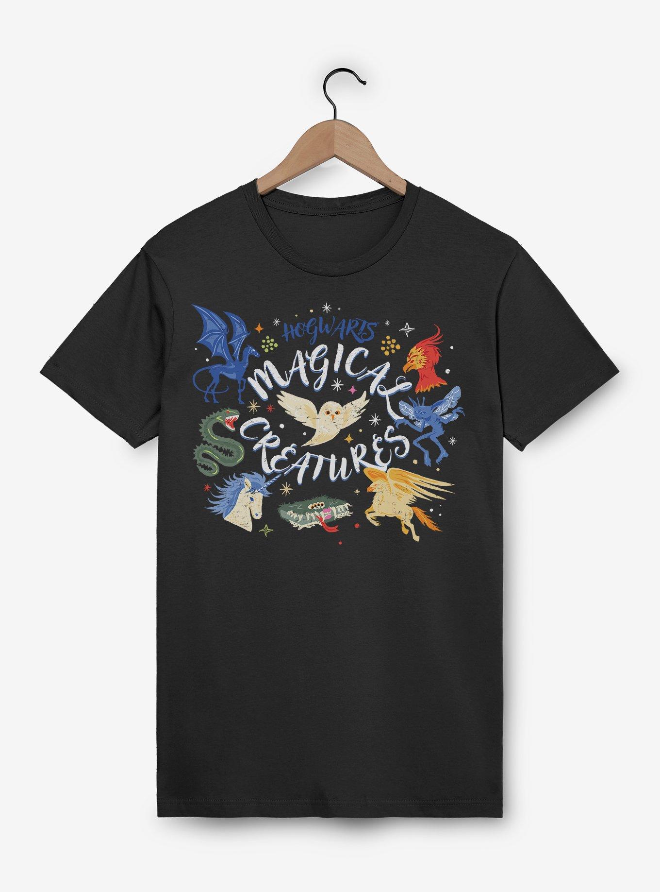 Harry Potter Hogwarts Magic Creatures Icons T-Shirt, , hi-res
