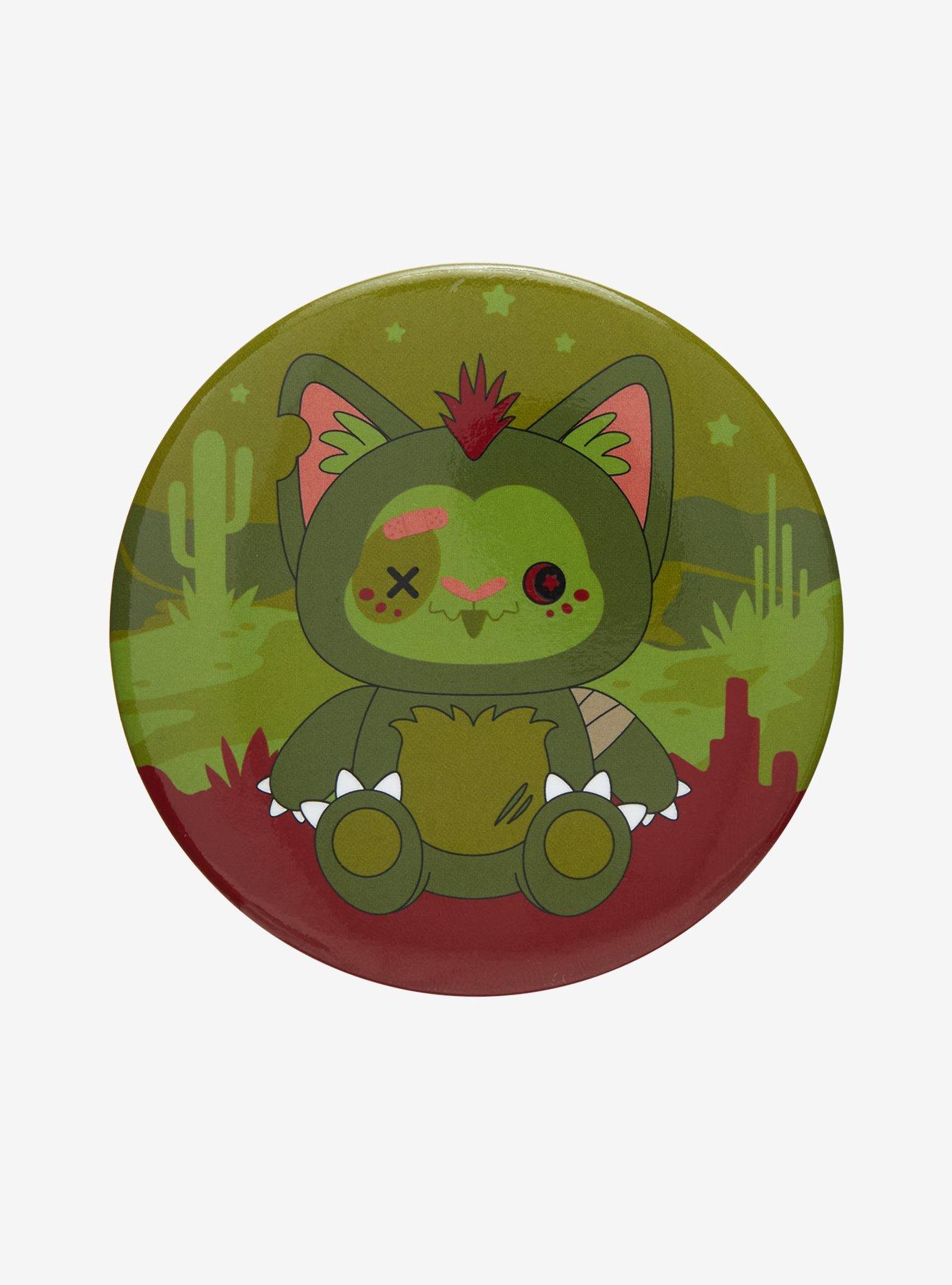 Cryptids Chibi Chupacabra 3 Inch Button, , hi-res