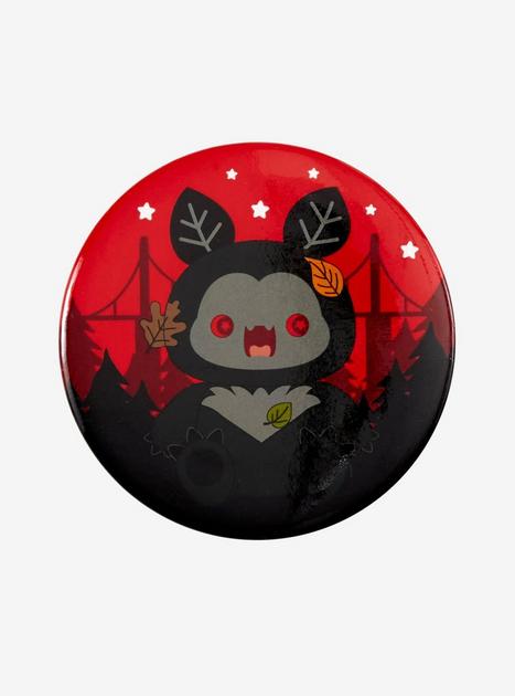 Cryptids Chibi Mothman 3 Inch Button | Hot Topic