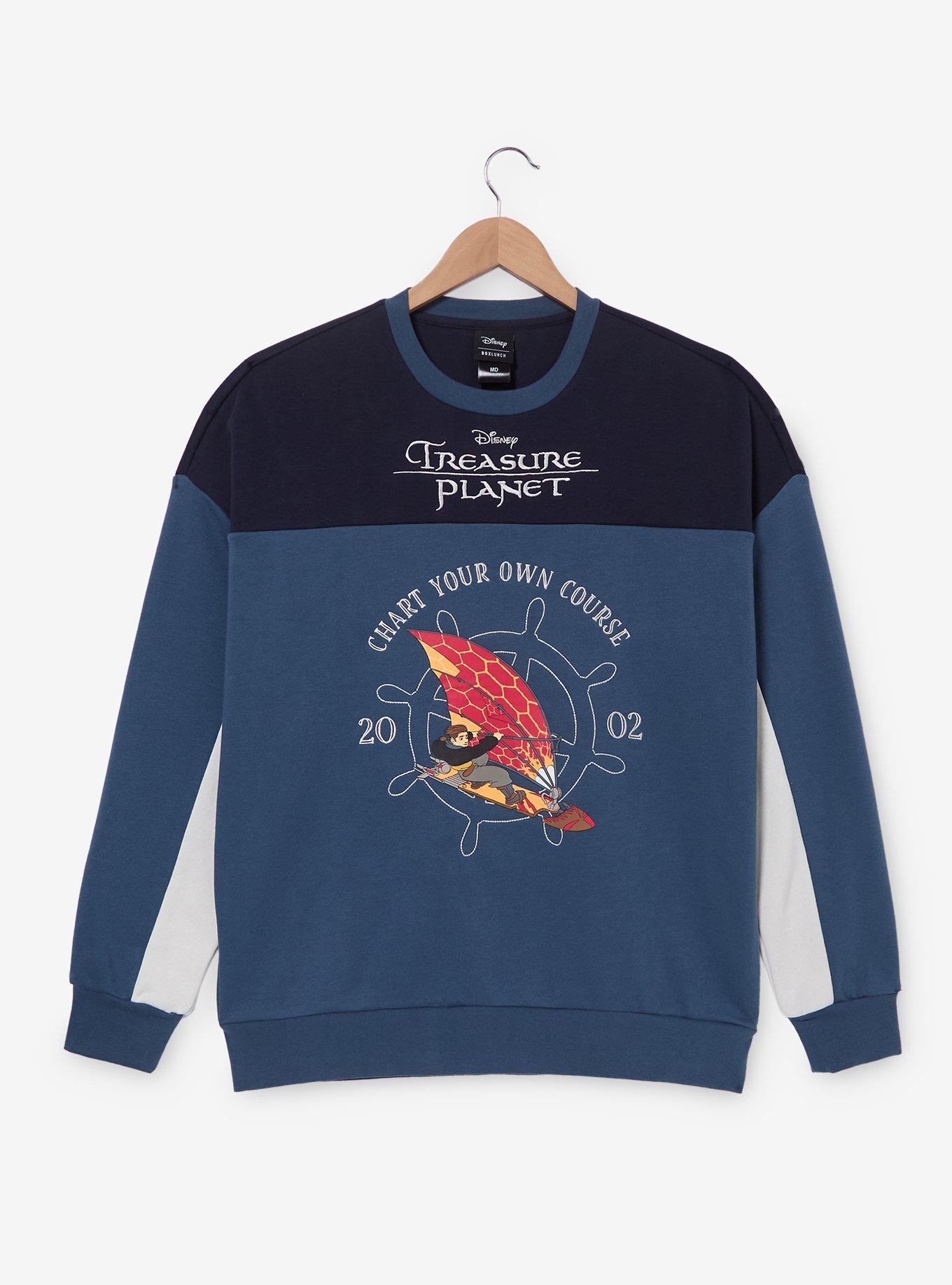 Disney Treasure Planet Color Block Crewneck &mdash; BoxLunch Exclusive, , hi-res