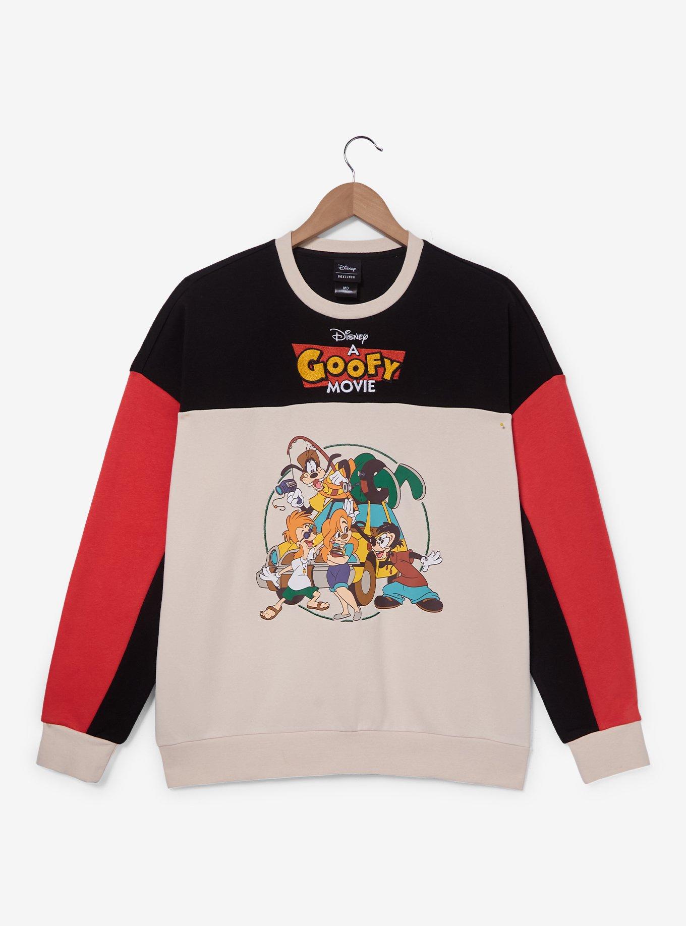Disney A Goofy Movie Characters Color Block Crewneck - BoxLunch Exclusive, , hi-res