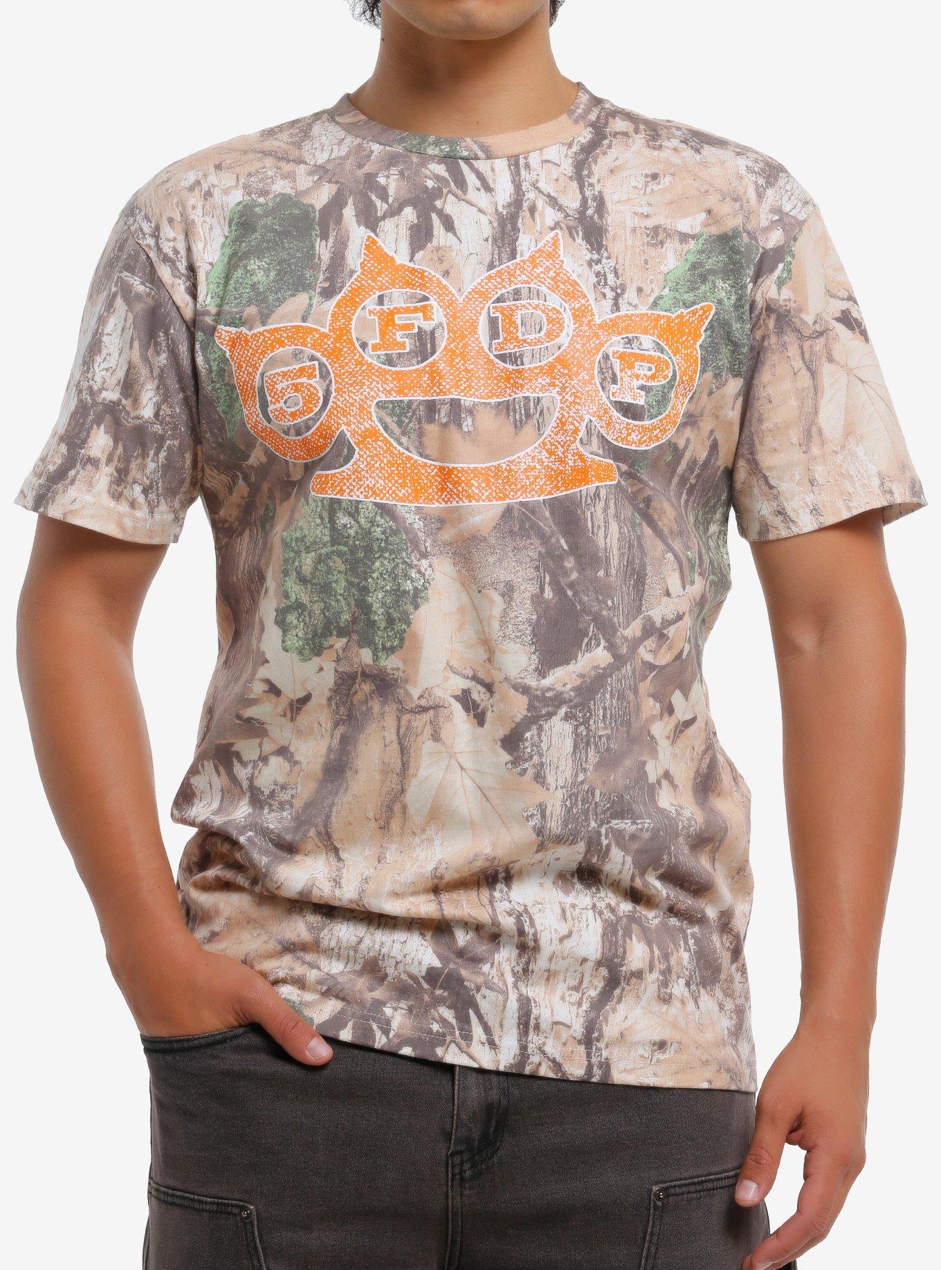 Five Finger Death Punch Brass Knuckles Camouflage T-Shirt, , hi-res