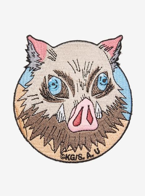Demon Slayer: Kimetsu No Yaiba Inosuke Face Patch | Hot Topic